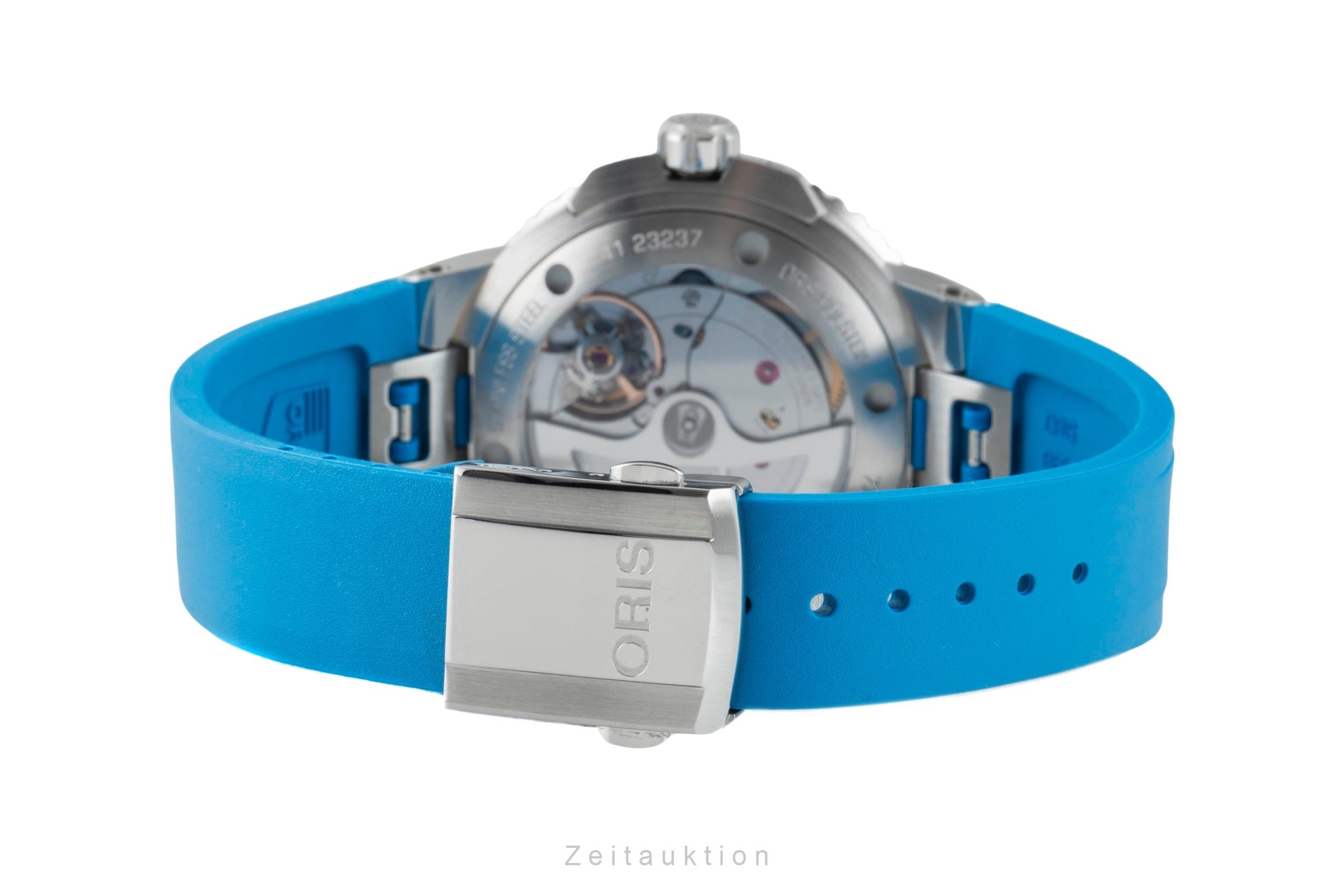Oris Aquis Date acier automatique montre pour hommes 01 400 7769 4125-07 4 22 75FC LP: 3400EUR  [2602867]