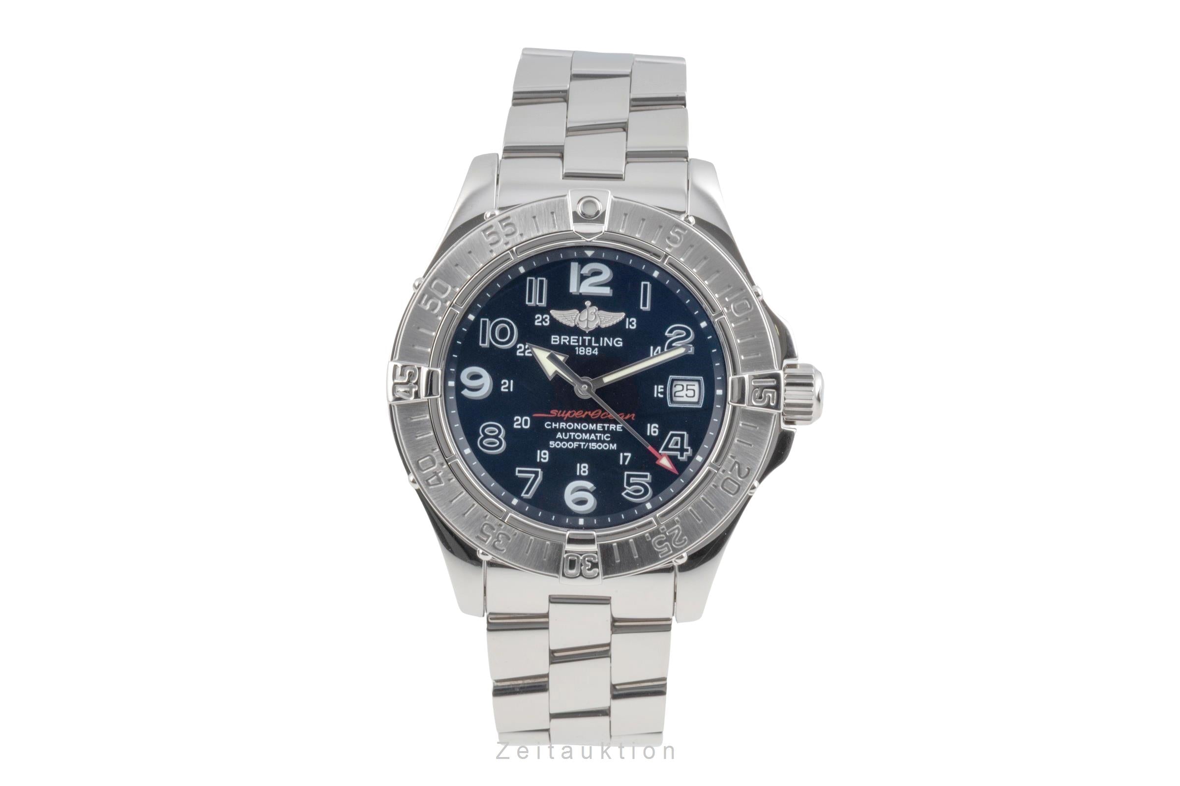 Breitling Superocean steel automatic men's watch A17360  [2602868]