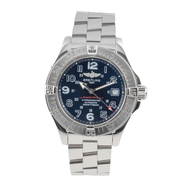 Breitling Superocean steel automatic men's watch A17360  [2602868]