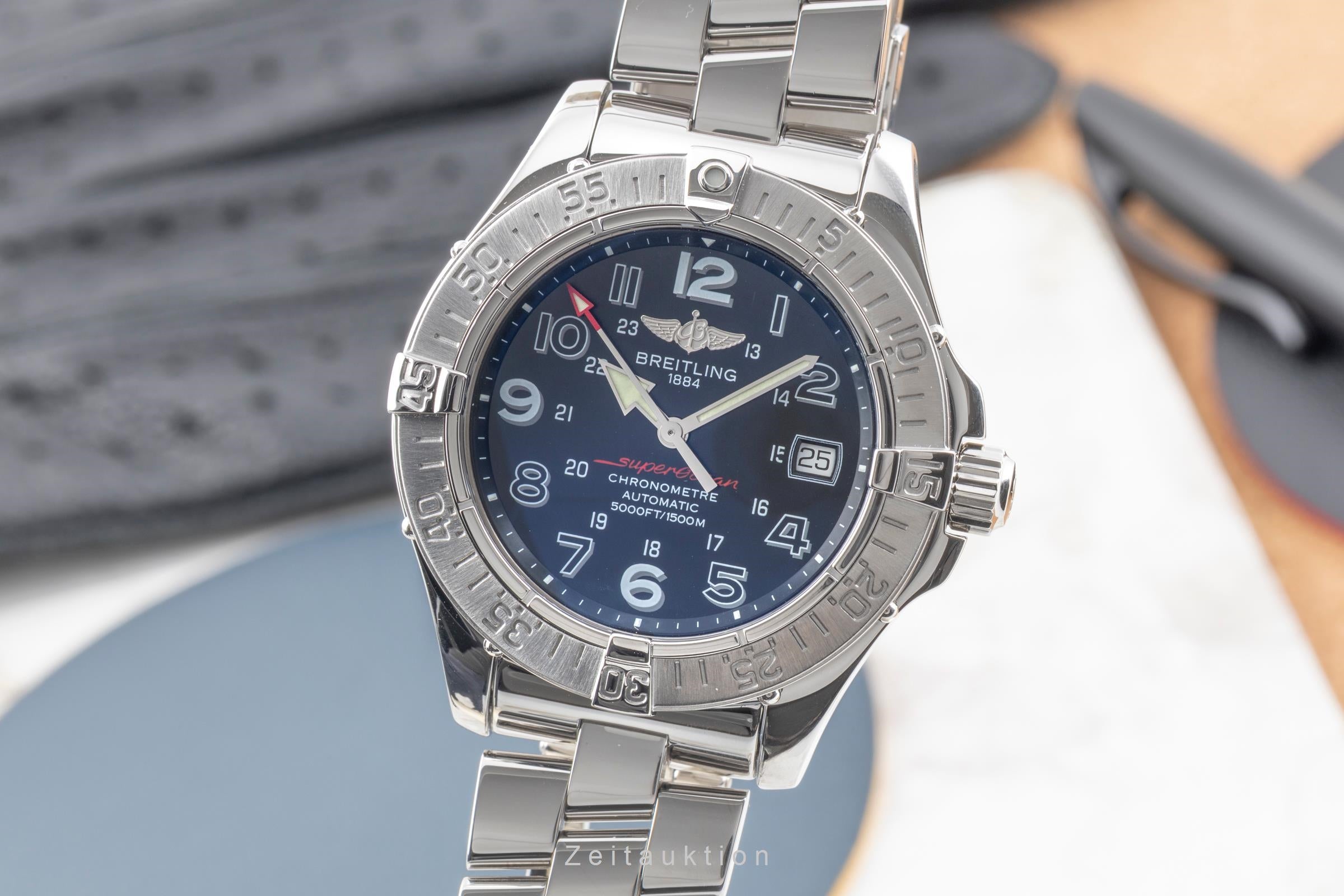 Breitling Superocean steel automatic men's watch A17360  [2602868]