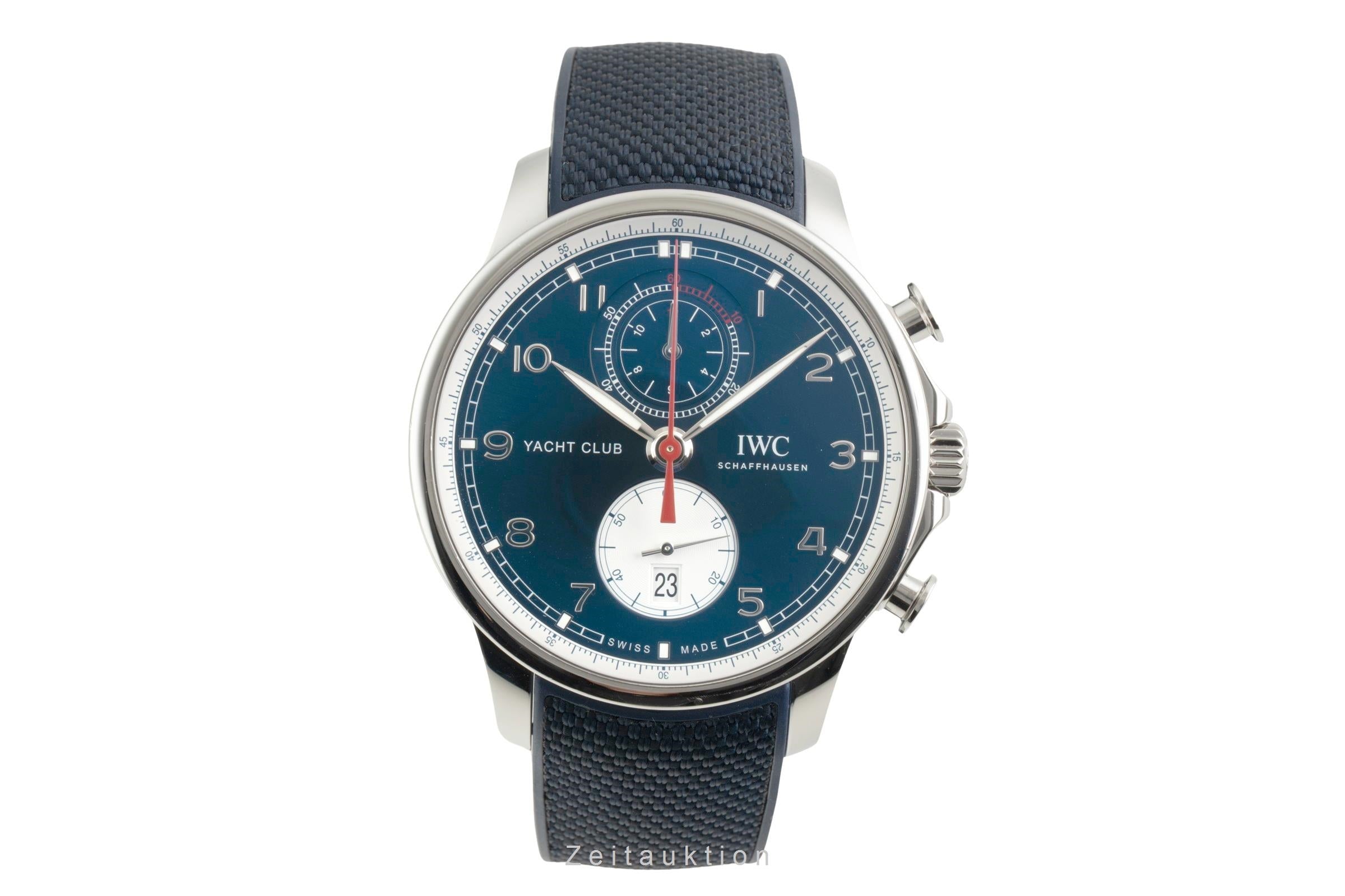 IWC Yachtclub cronógrafo acero automático reloj para caballeros IW390704 LP: 12900EUR  [2602869]