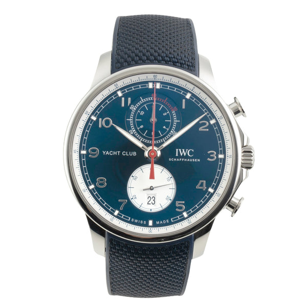 IWC Yachtclub cronógrafo acero automático reloj para caballeros IW390704 LP: 12900EUR  [2602869]