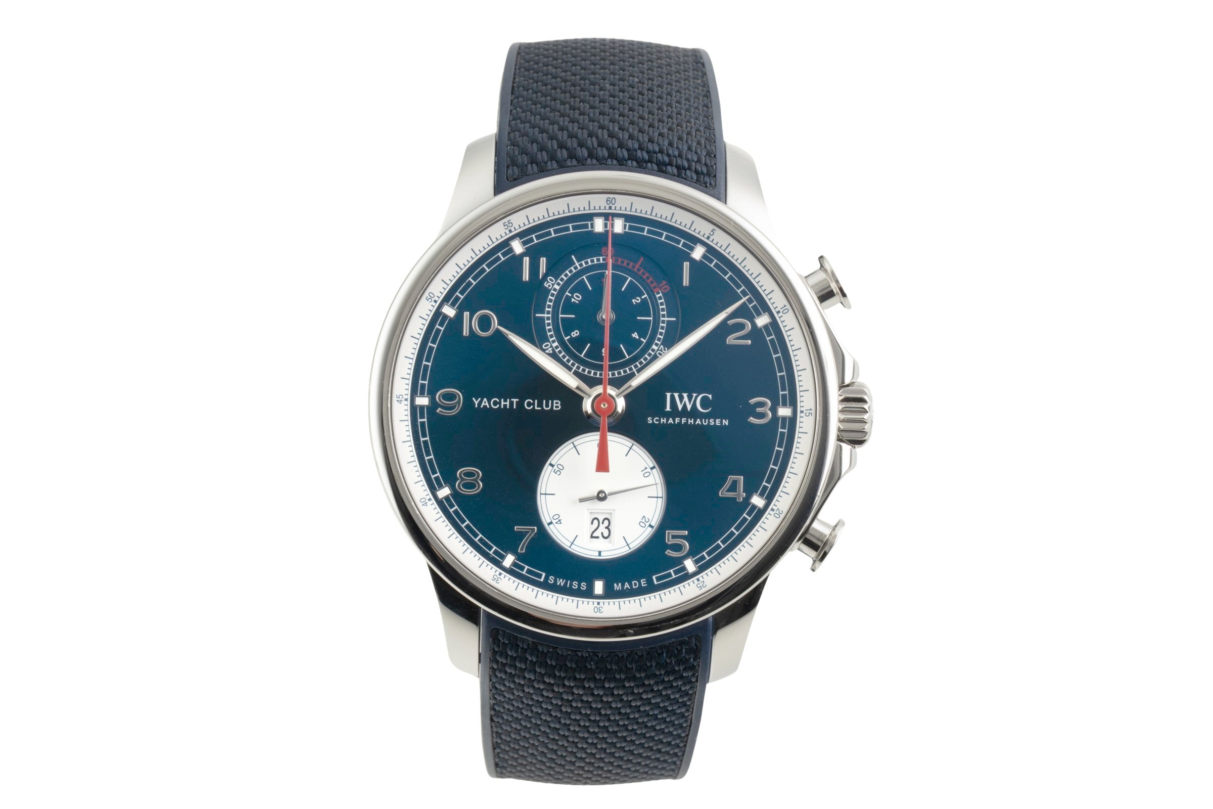IWC Yachtclub chronograph steel automatic men's watch IW390704 LP: 12900EUR  [2602869]