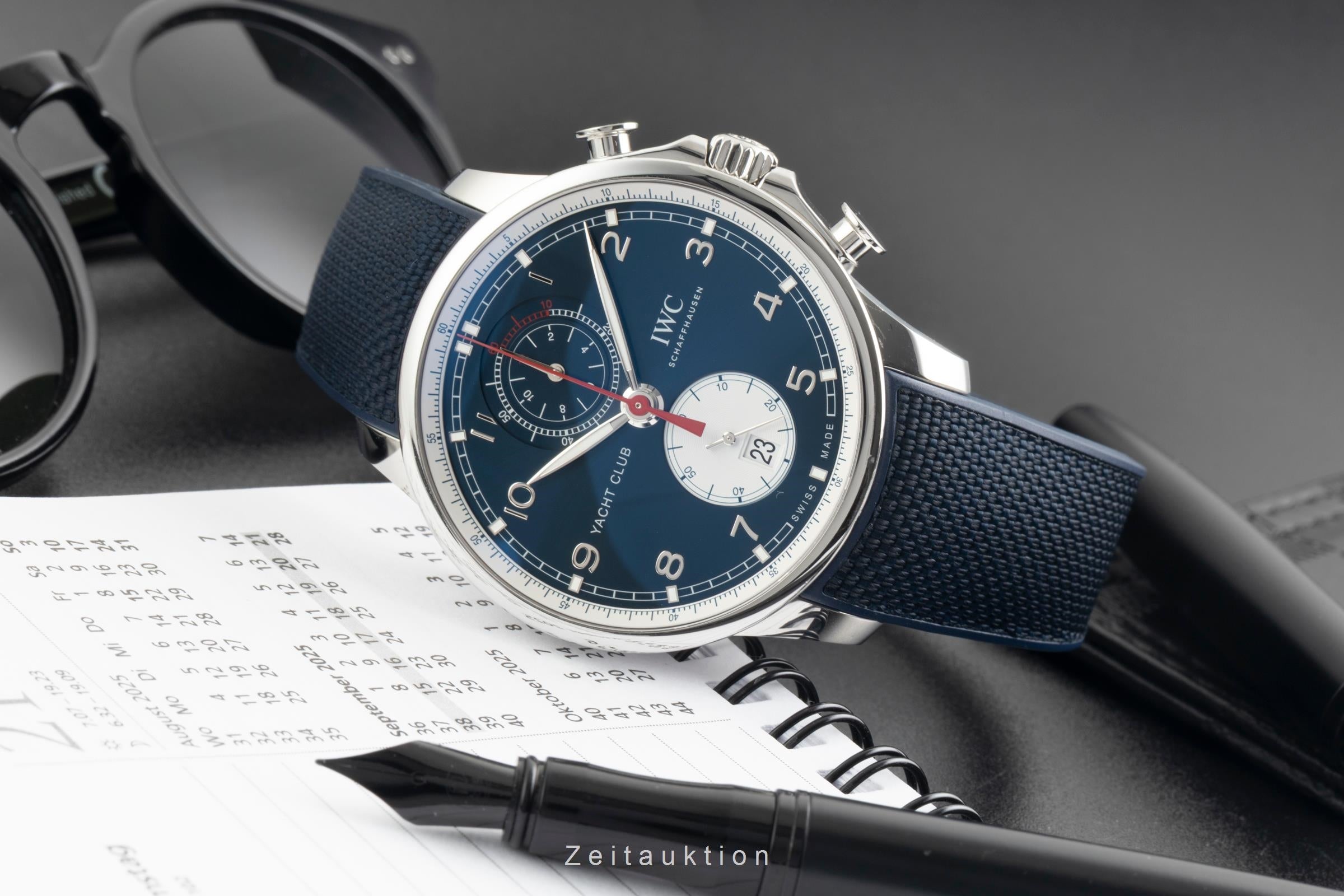 IWC Yachtclub cronógrafo acero automático reloj para caballeros IW390704 LP: 12900EUR  [2602869]