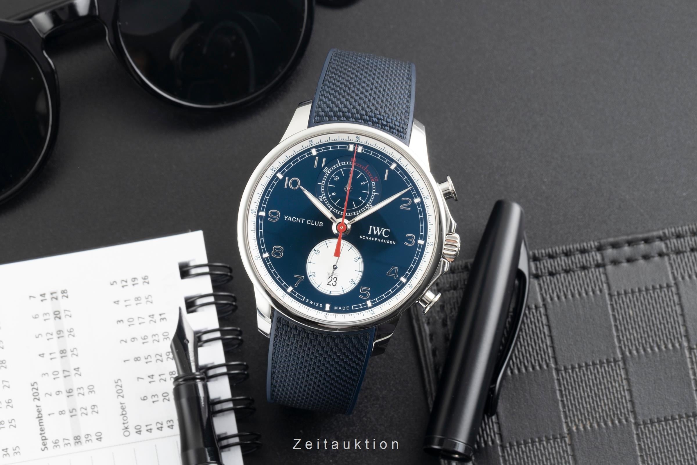 IWC Yachtclub cronógrafo acero automático reloj para caballeros IW390704 LP: 12900EUR  [2602869]