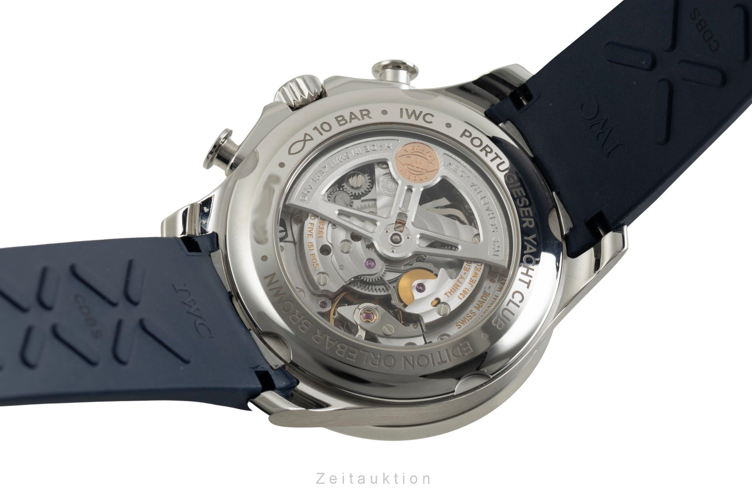 IWC Yachtclub cronógrafo acero automático reloj para caballeros IW390704 LP: 12900EUR  [2602869]