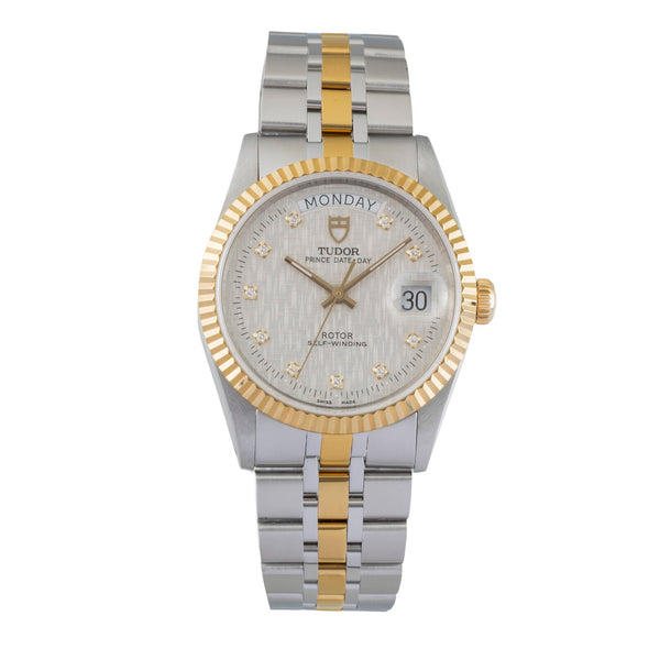 Tudor Date-Day acier / or  automatique montre pour hommes 76213  [2602875]