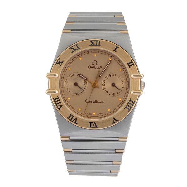Omega Constellation steel / gold quartz men's watch 396.1070  396.1080  [2602882]