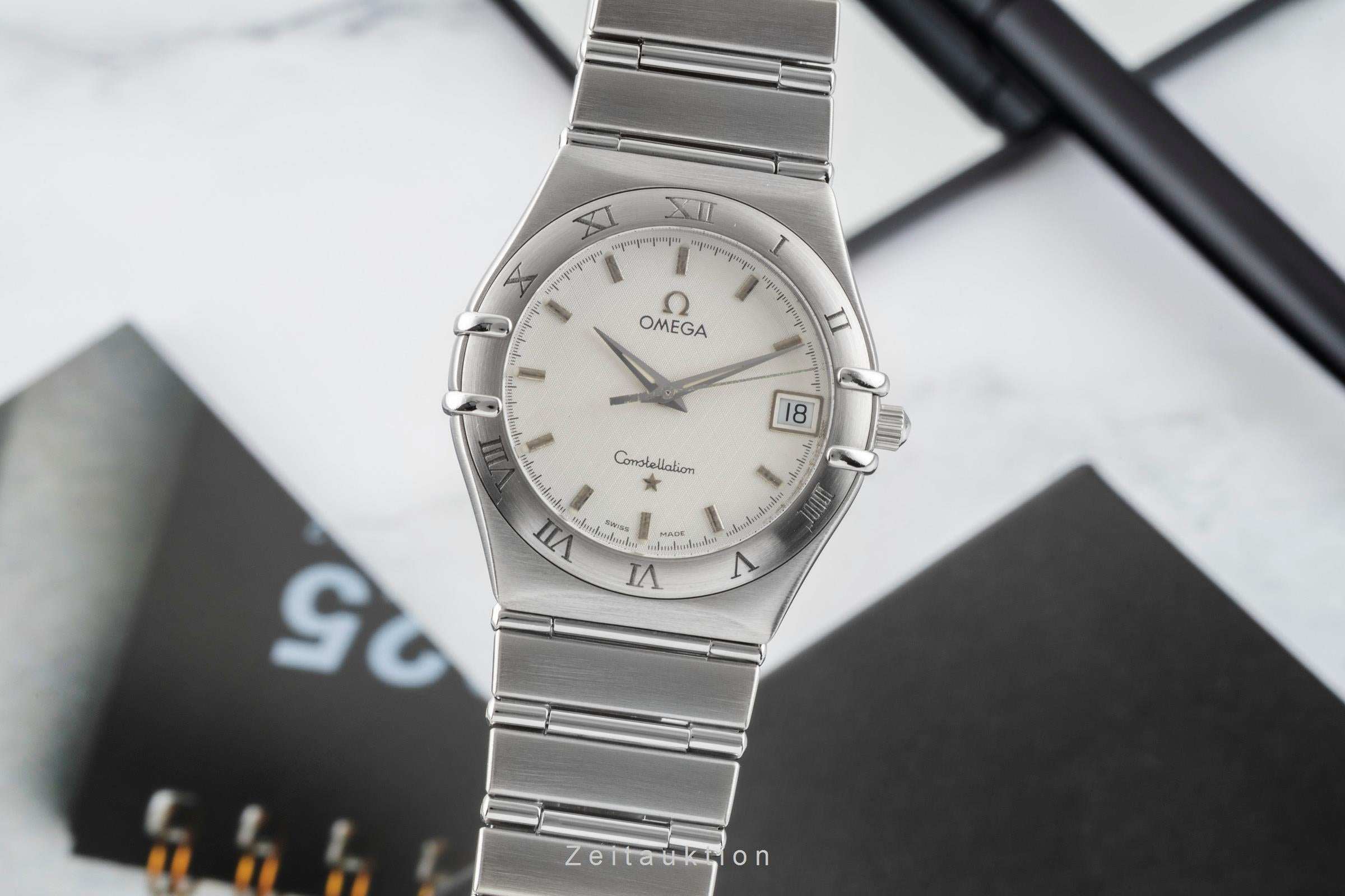 Omega Constellation acciaio quarzo orologio da uomo 1512.30.00  [2602883]