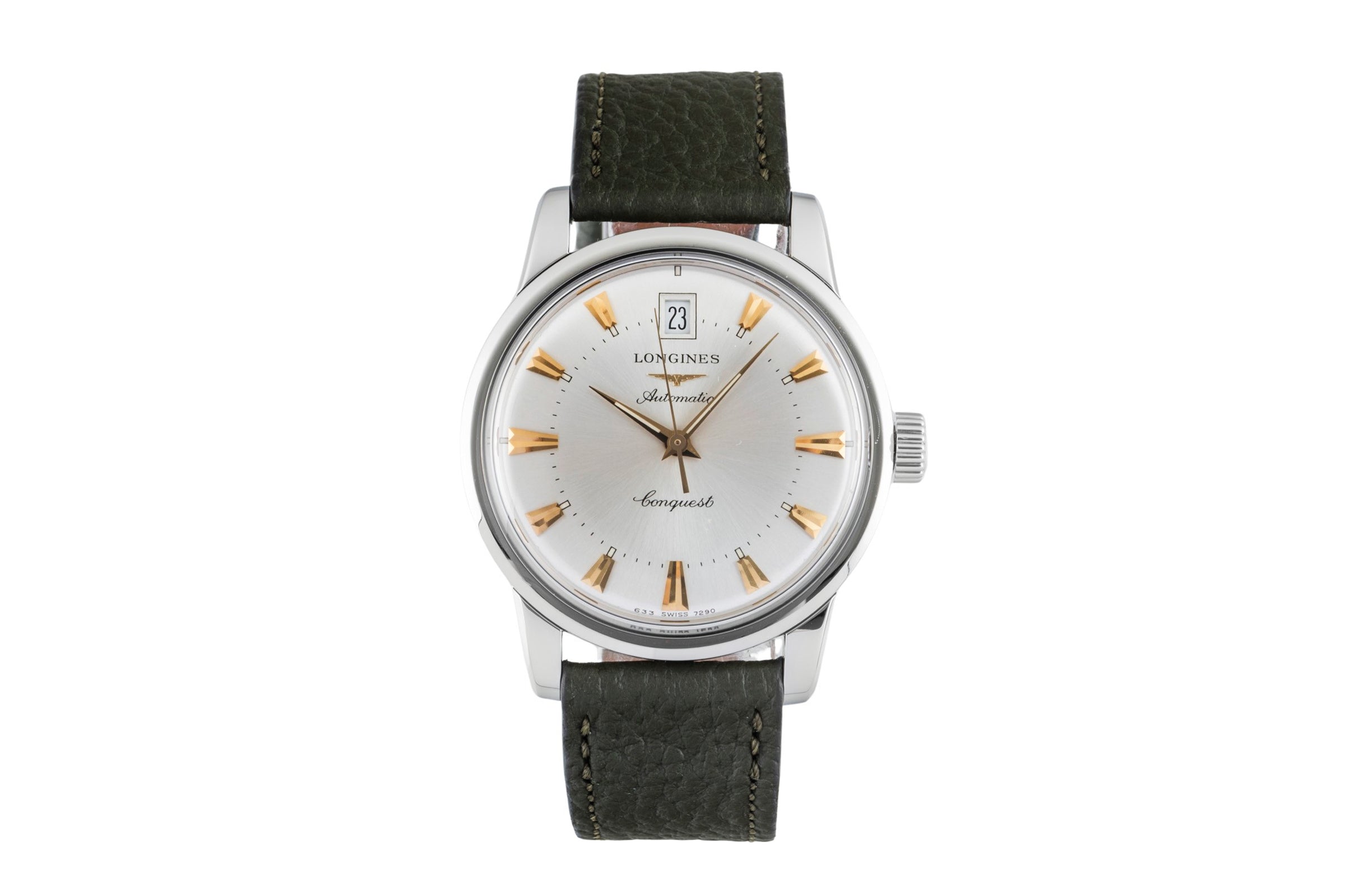 Longines Conquest steel automatic men's watch L1.611.4  [2602884]