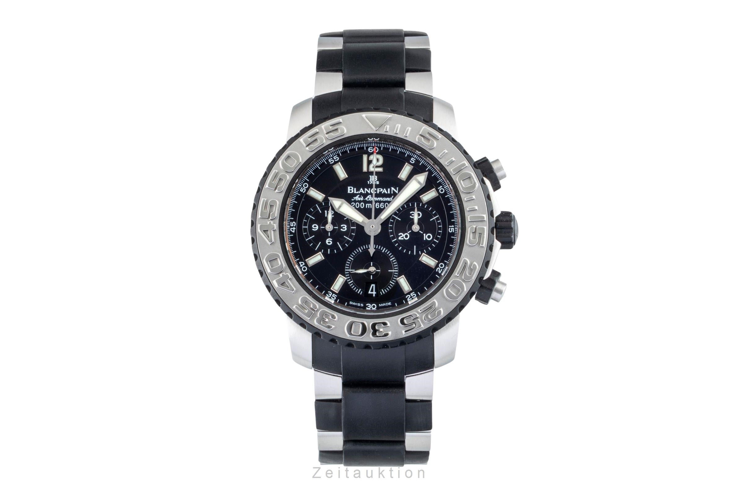 Blancpain Air Command cronógrafo acero automático reloj para caballeros 2285F-6530-66  [2602887]