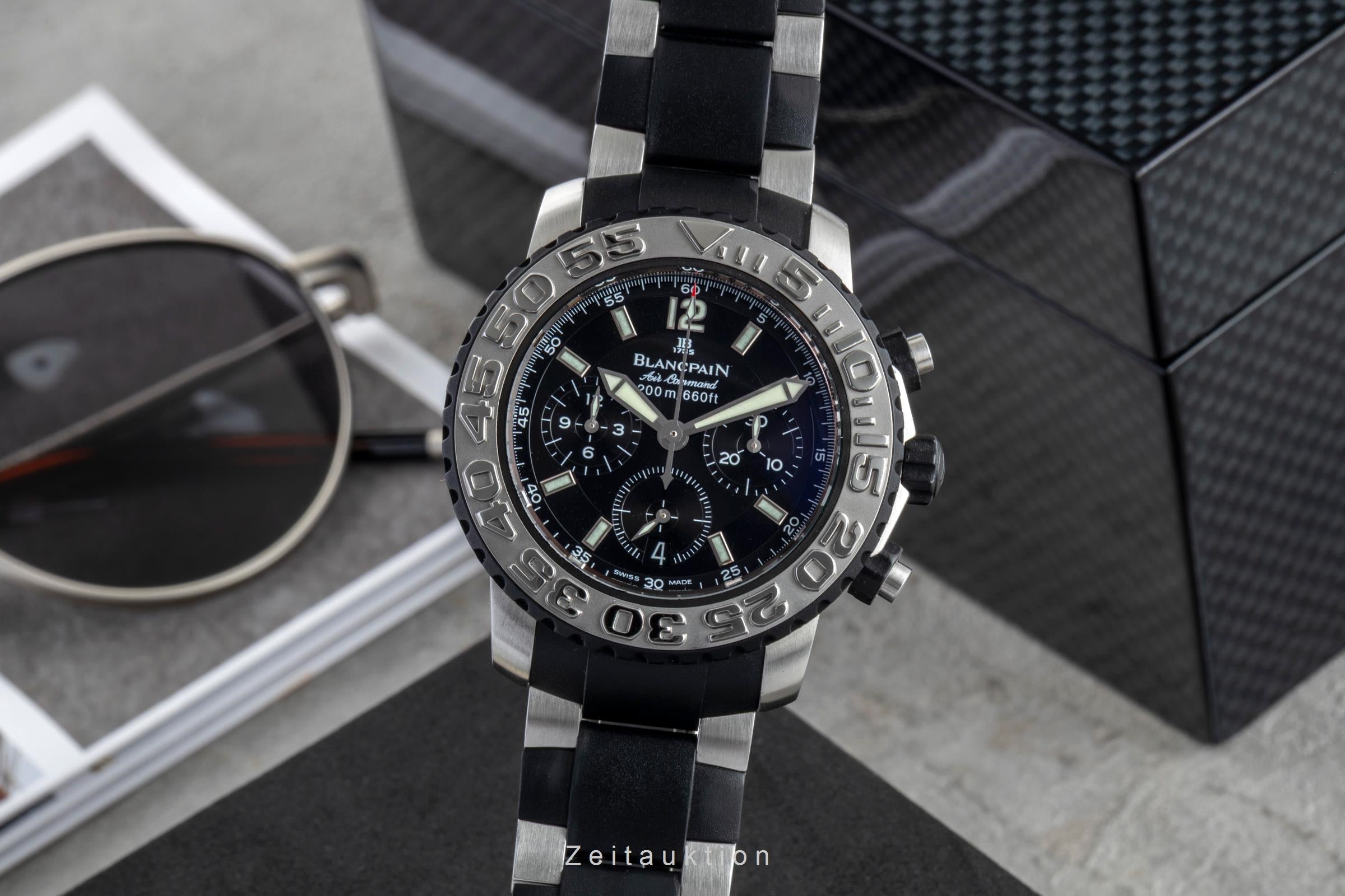 Blancpain Air Command cronógrafo acero automático reloj para caballeros 2285F-6530-66  [2602887]