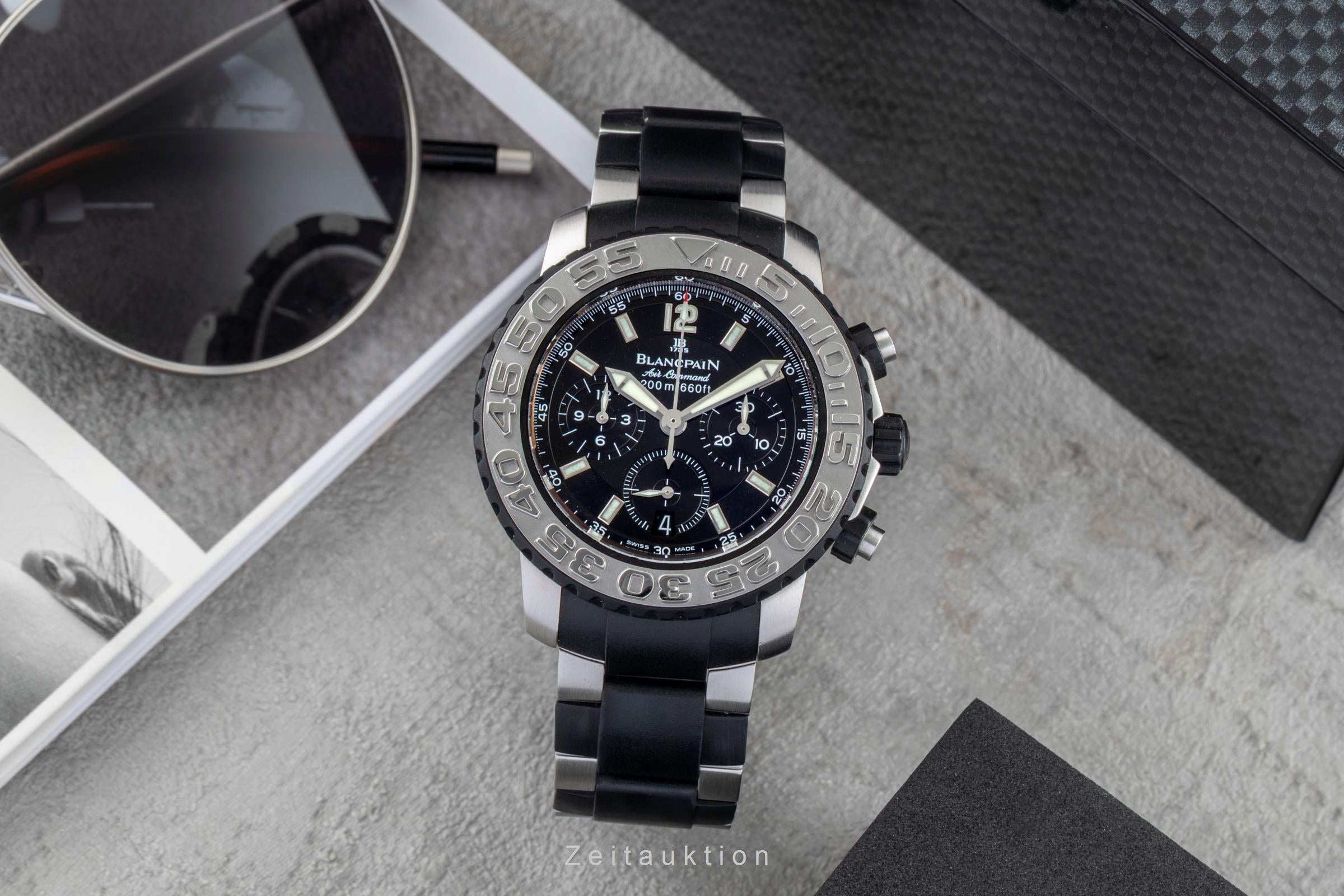 Blancpain Air Command cronógrafo acero automático reloj para caballeros 2285F-6530-66  [2602887]