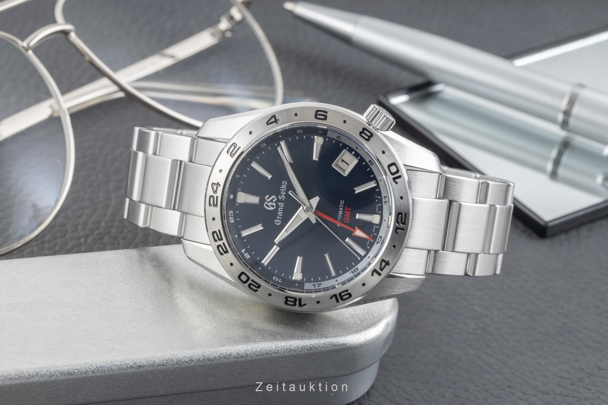 Grand Seiko Sport Collection GMT steel automatic men's watch SBGM245  [2602891]