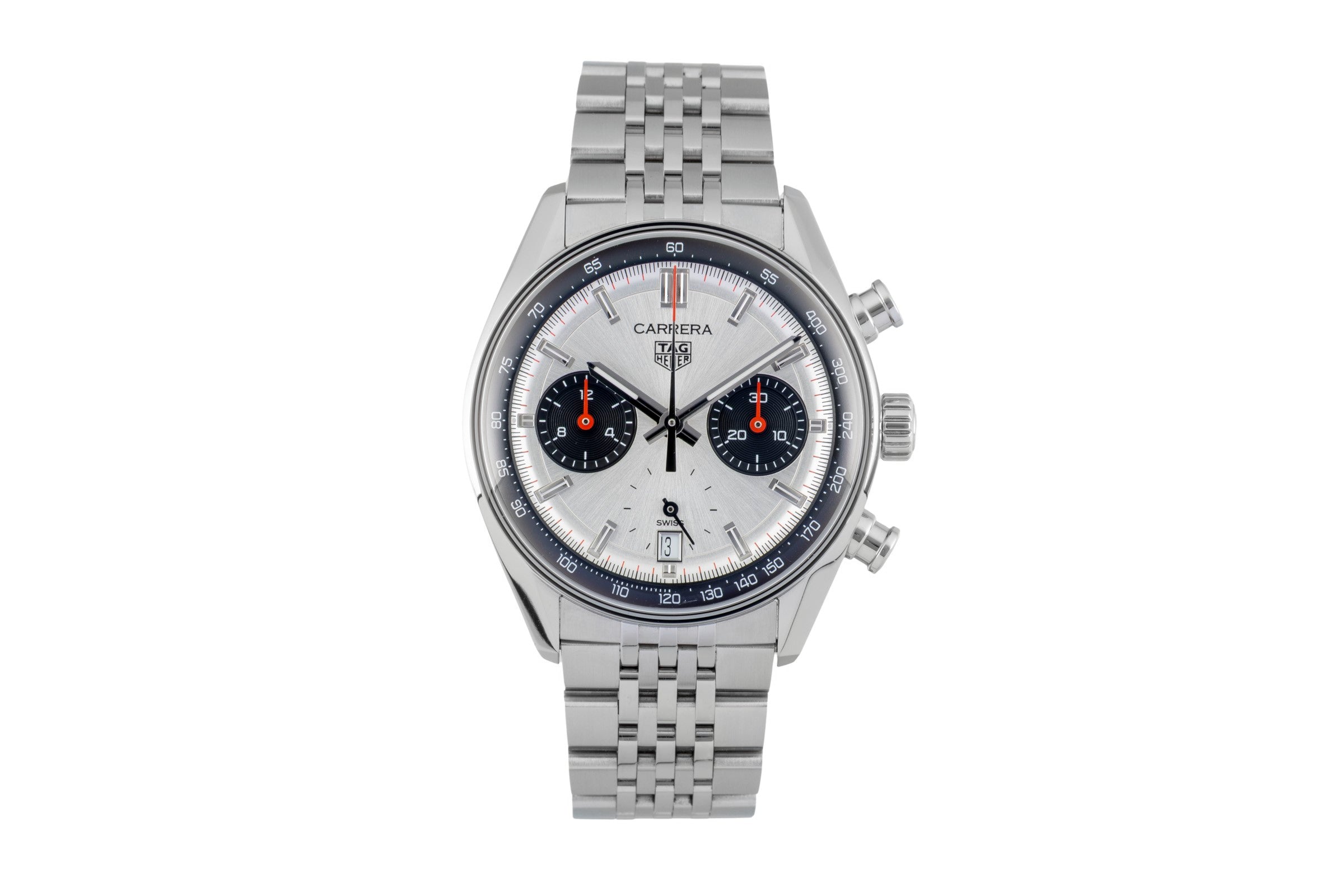 Tag Heuer Carrera chronograph steel automatic men's watch CBS2216.BA0048 LP: 7500EUR  [2602892]