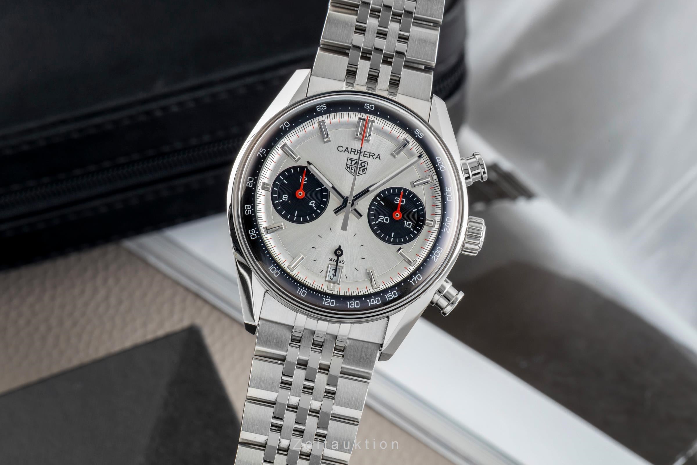 Tag Heuer Carrera chronograph steel automatic men's watch CBS2216.BA0048 LP: 7500EUR  [2602892]