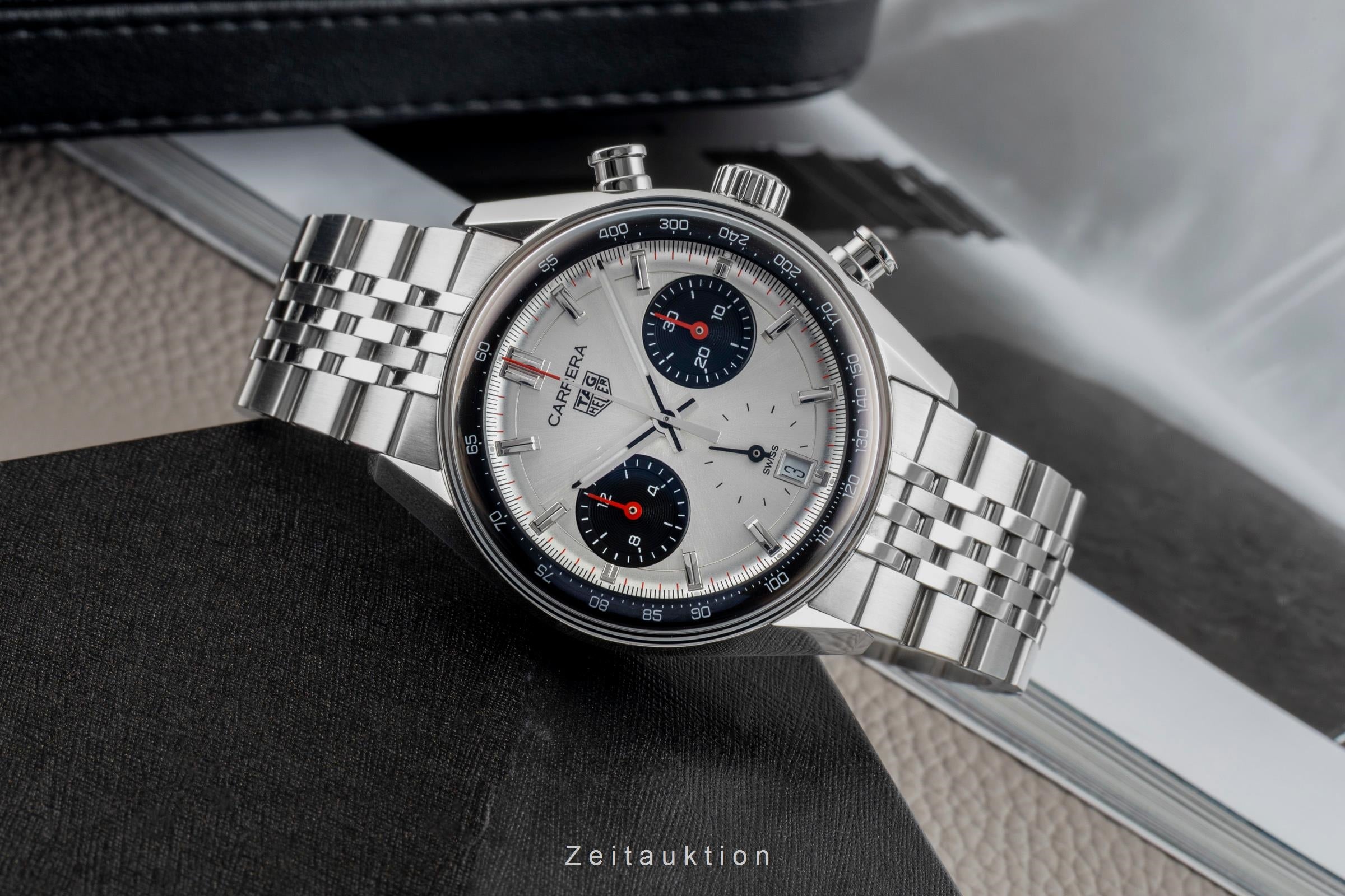 Tag Heuer Carrera chronograph steel automatic men's watch CBS2216.BA0048 LP: 7500EUR  [2602892]