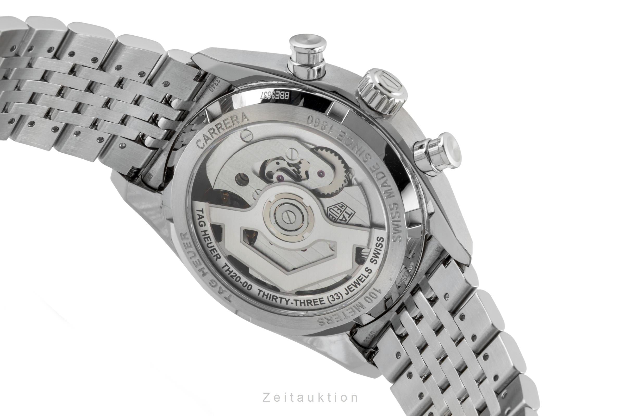 Tag Heuer Carrera chronograph steel automatic men's watch CBS2216.BA0048 LP: 7500EUR  [2602892]