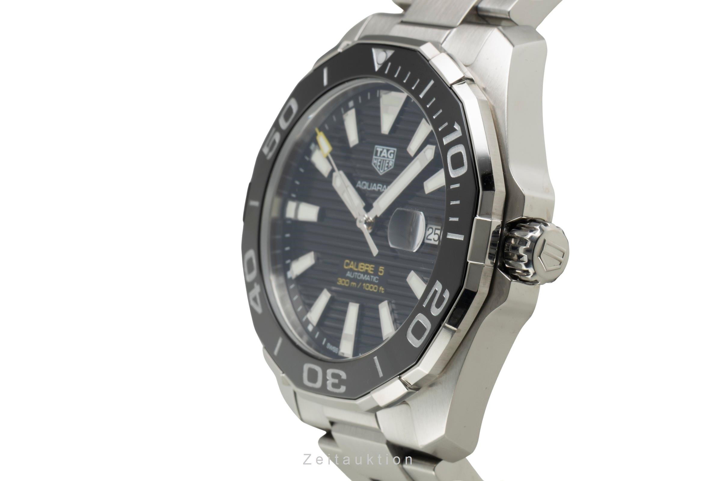 Tag Heuer Aquaracer acciaio automatismo orologio da uomo WAY201A-BA0927  [2602893]