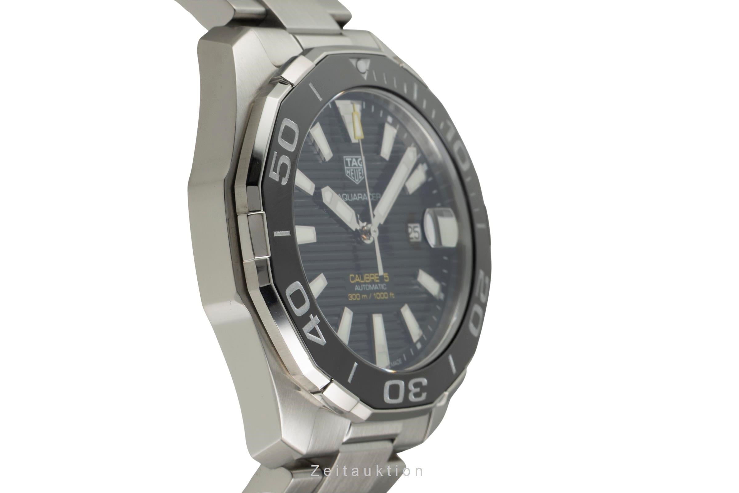 Tag Heuer Aquaracer acciaio automatismo orologio da uomo WAY201A-BA0927  [2602893]