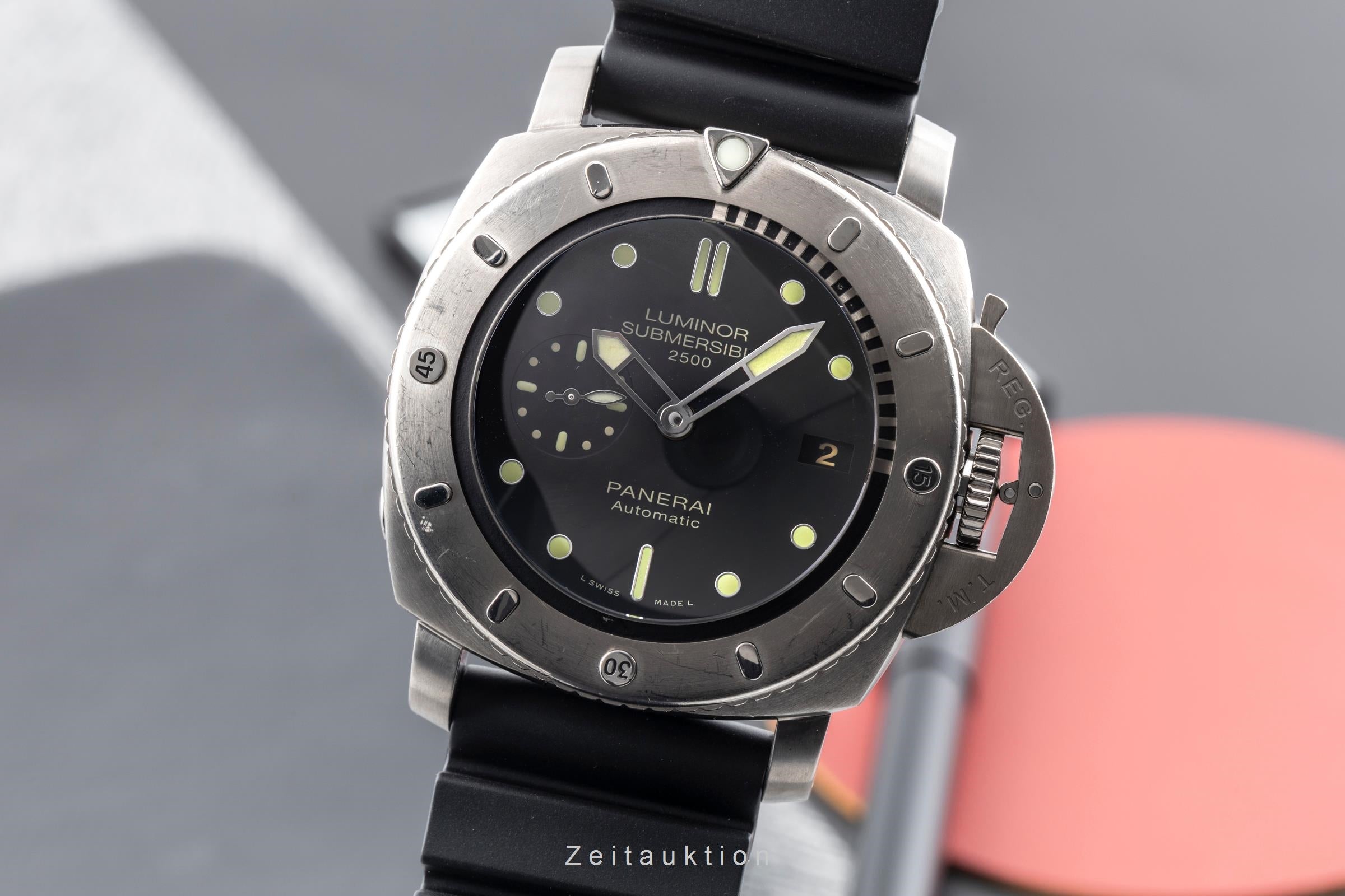 Panerai Submersible titanio automático reloj para caballeros PAM00364  [2602894]