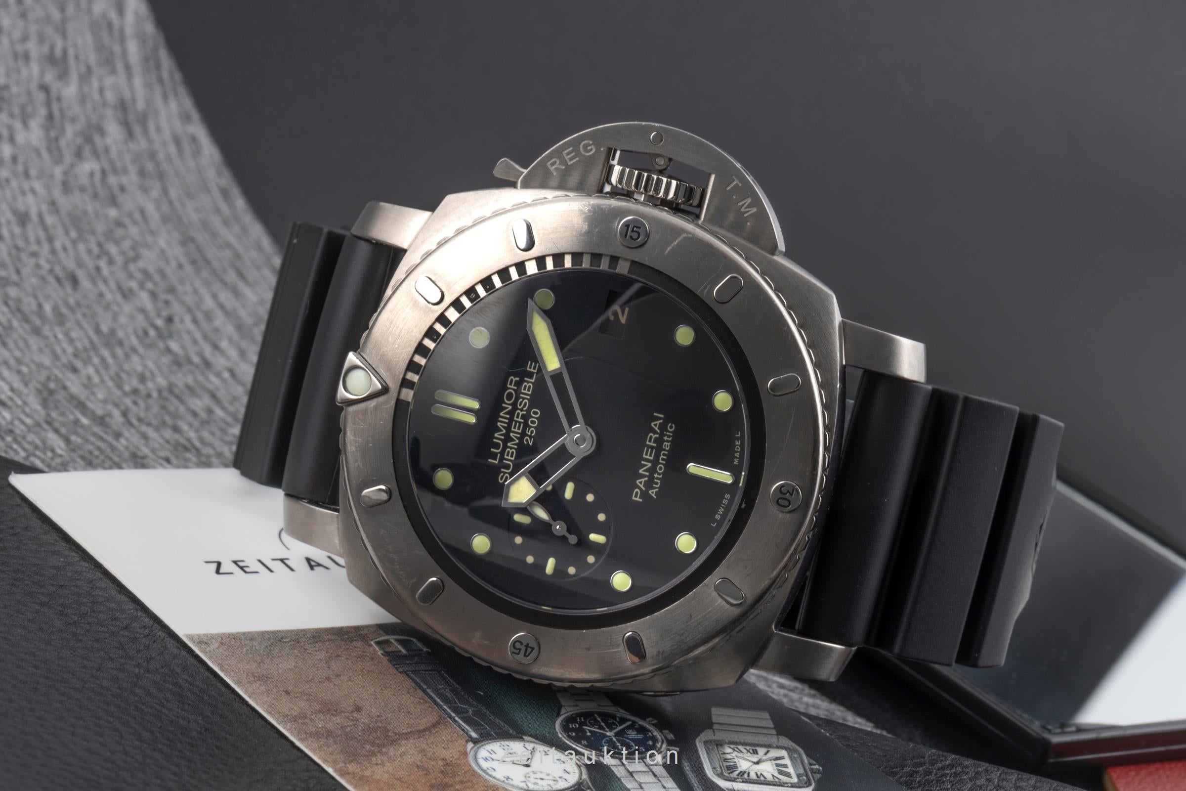 Panerai Submersible titanio automático reloj para caballeros PAM00364  [2602894]