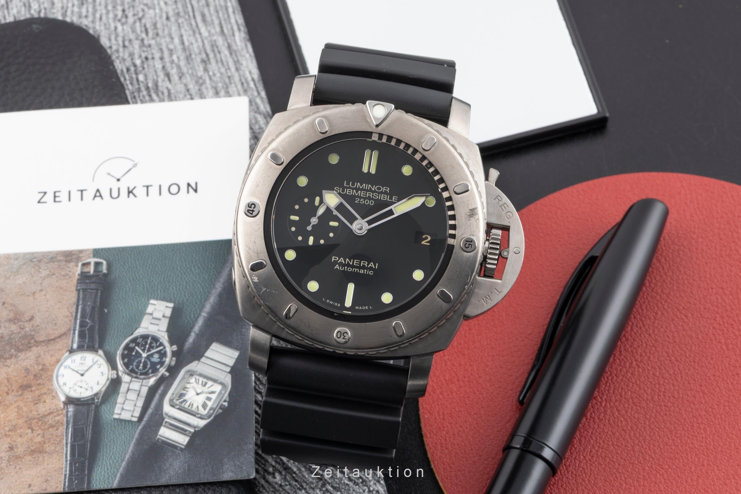 Panerai Submersible titanio automático reloj para caballeros PAM00364  [2602894]