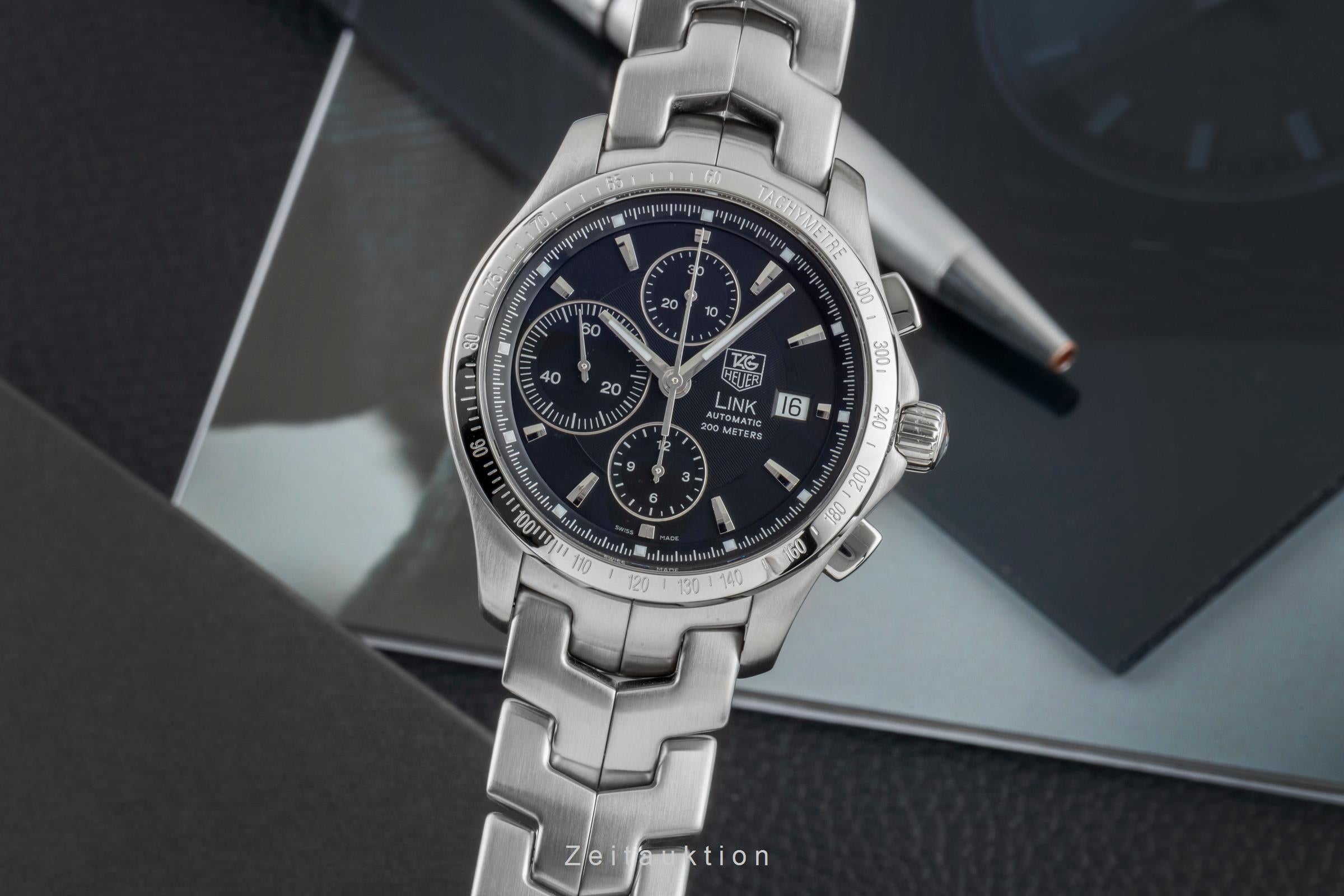 Tag Heuer Link chronograph steel automatic men's watch CJF2110.BA0594  [2602896]