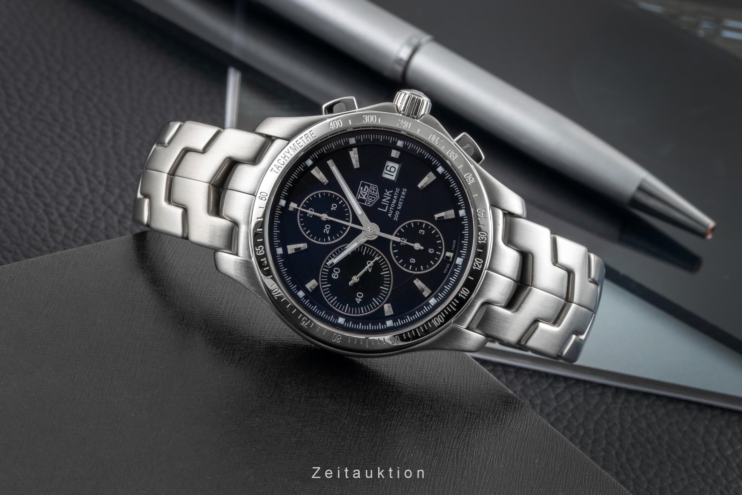 Tag Heuer Link chronograph steel automatic men's watch CJF2110.BA0594  [2602896]