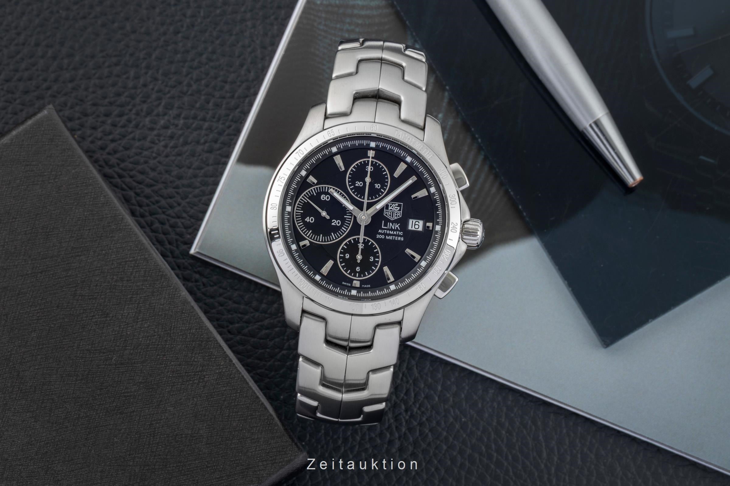 Tag Heuer Link chronograph steel automatic men's watch CJF2110.BA0594  [2602896]