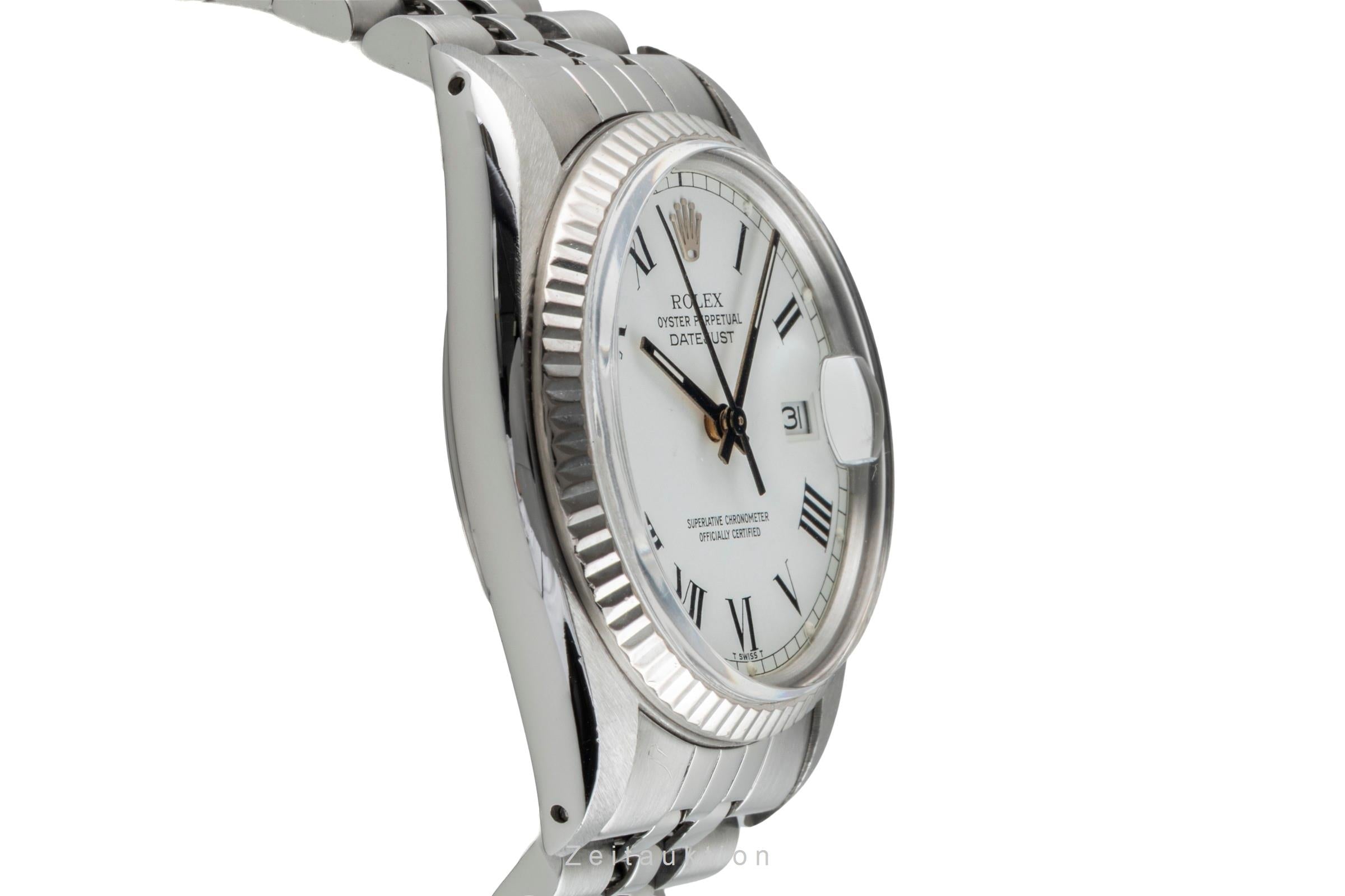 Rolex Datejust steel / white gold automatic men's watch 16014 Vintage  [2602899]