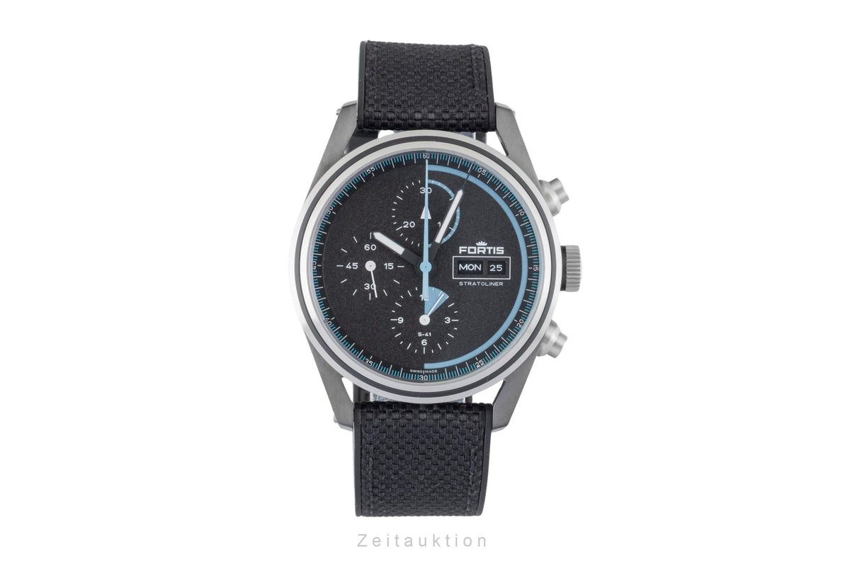 Fortis Stratoliner cronógrafo acero automático reloj para caballeros F2340018 LP: 5150EUR  [2602900]