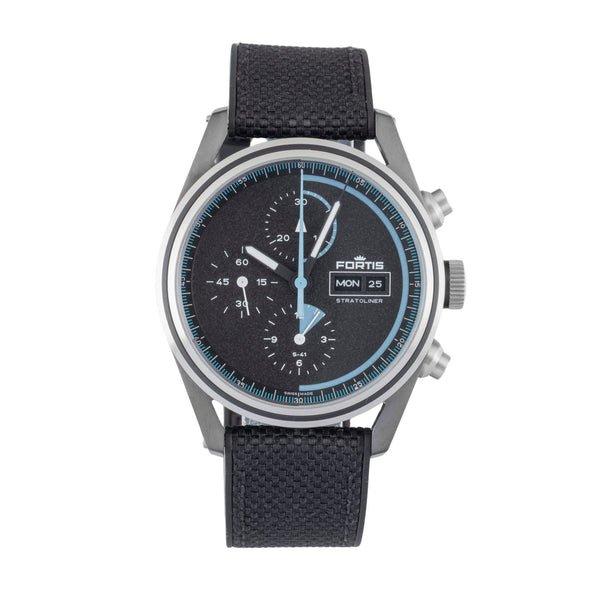 Fortis Stratoliner cronógrafo acero automático reloj para caballeros F2340018 LP: 5150EUR  [2602900]