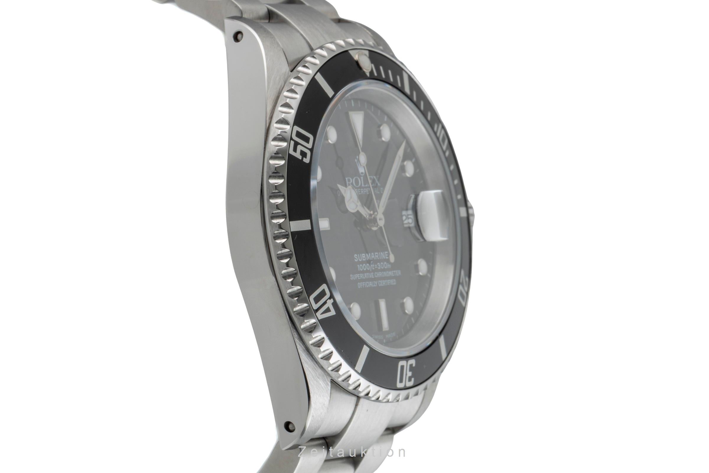 Rolex Submariner acier automatique montre pour hommes 16610  [2602902]