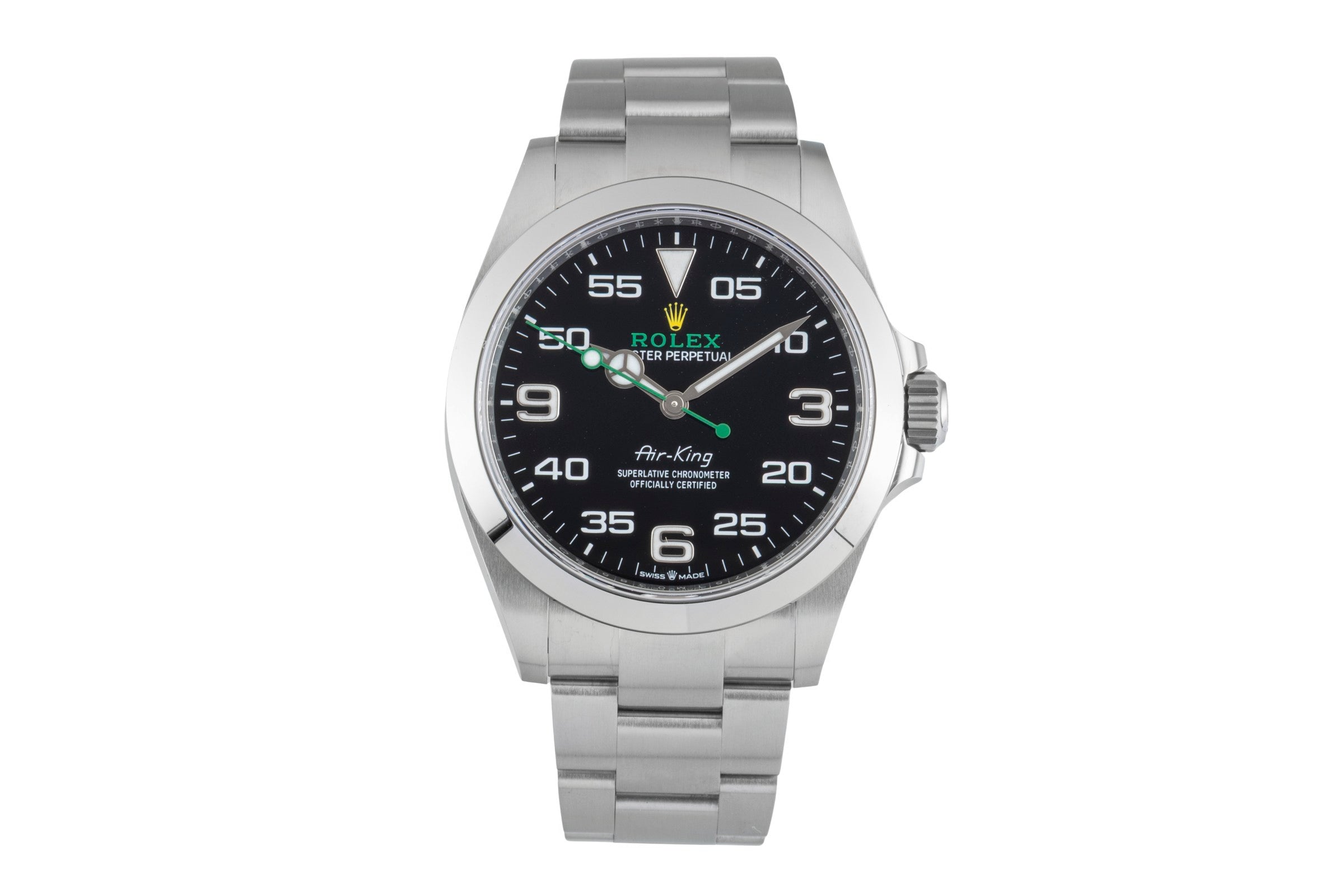 Rolex Air King steel automatic men's watch 126900  [2602905]