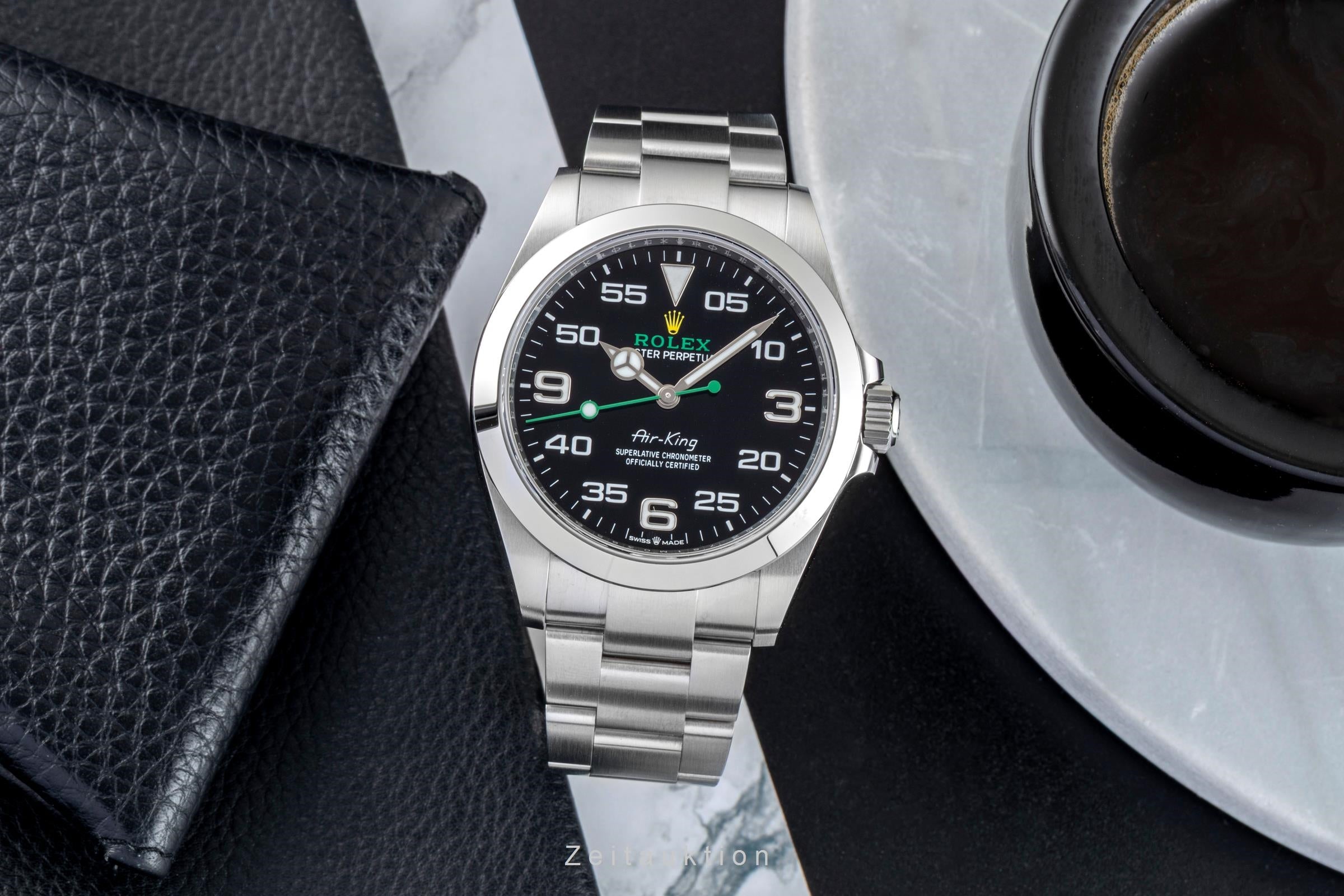 Rolex Air King acero automático reloj para caballeros 126900  [2602905]