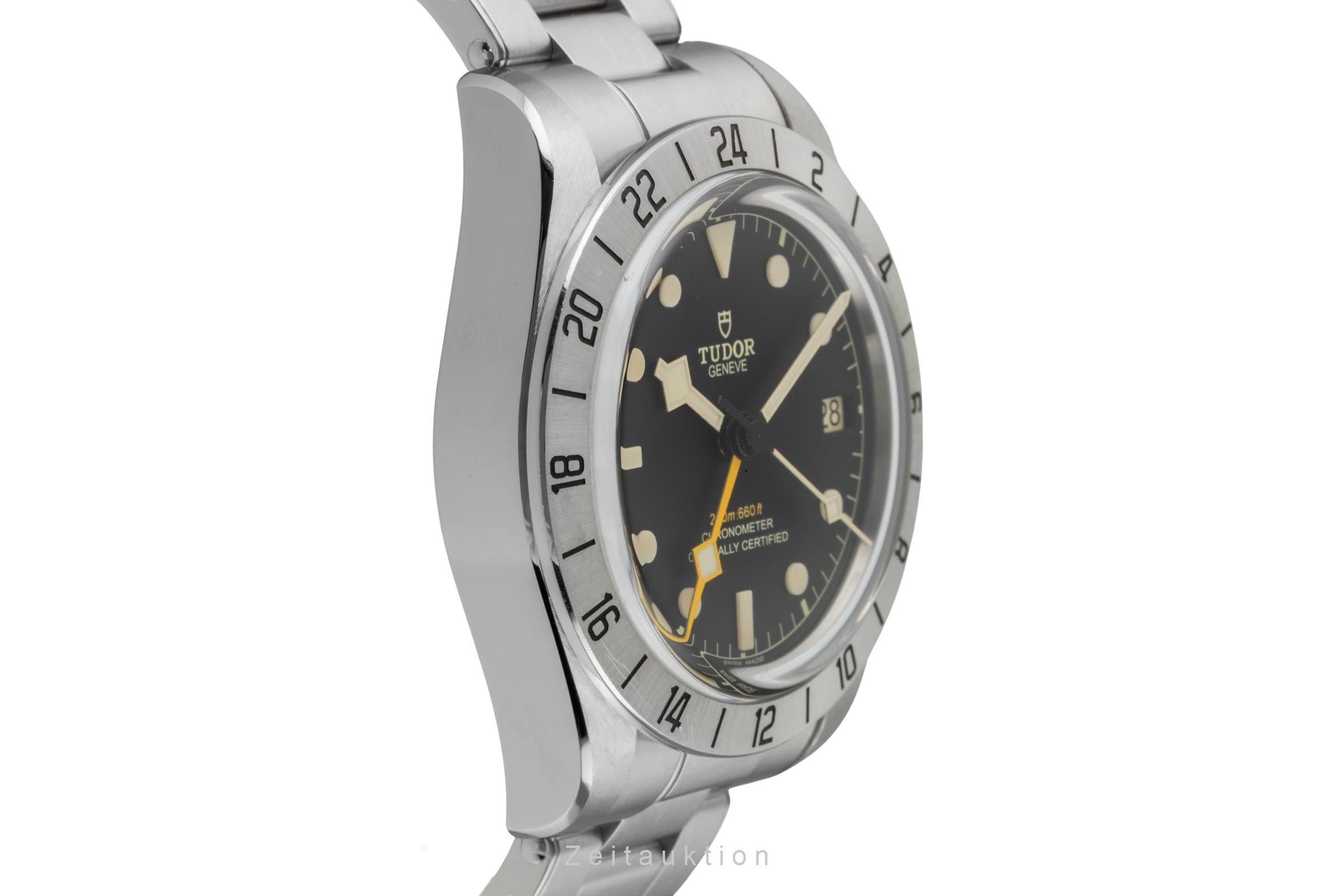 Tudor Black Bay Pro Edelstahl Automatik Herrenuhr Ref. M79470-0001 B&P 2022 [2602906]