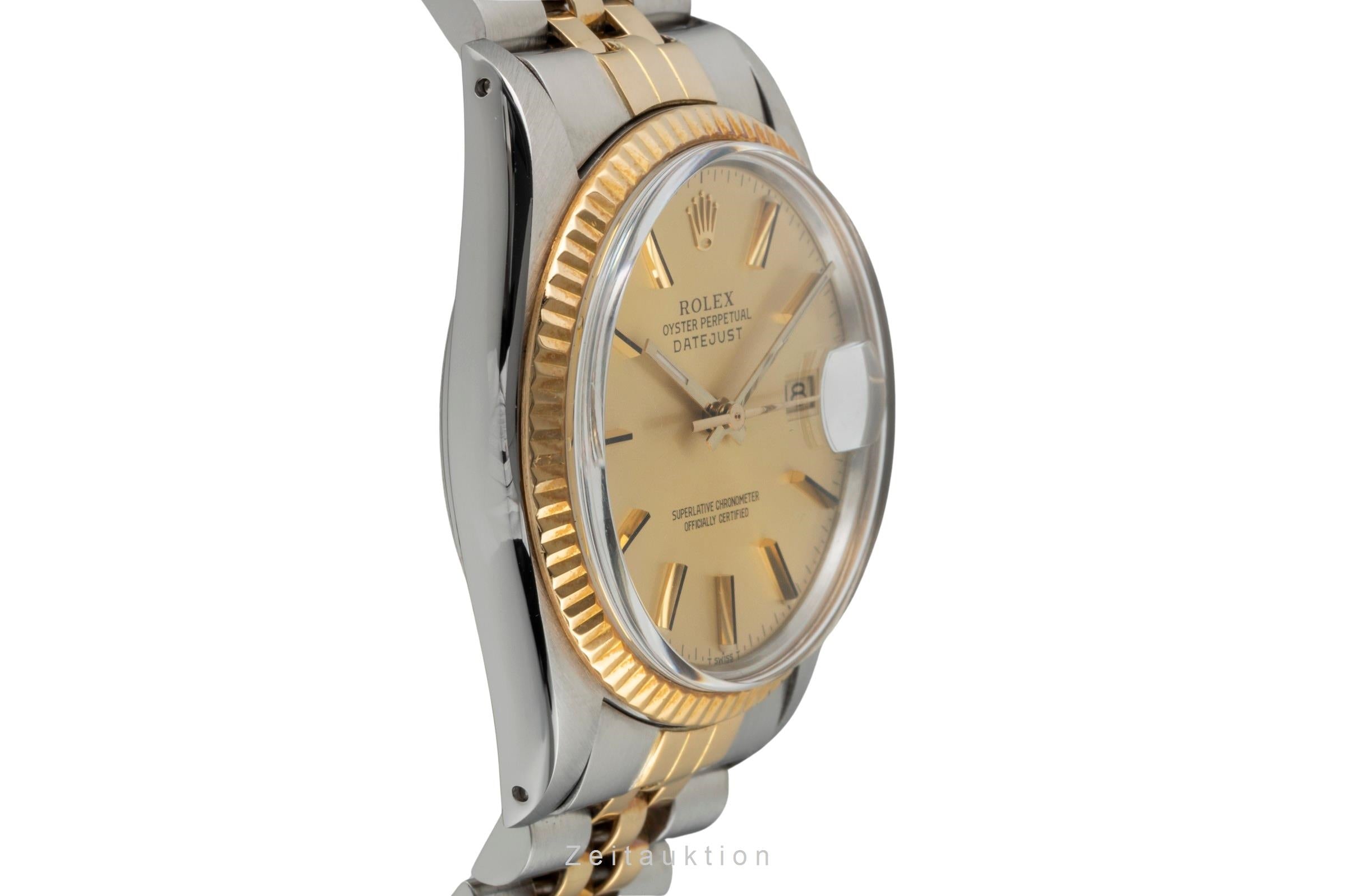 Rolex Datejust 36 Oyster Perpetual Stahl Gold Automatik Ref. 16013 B&P 1984  [2602913]