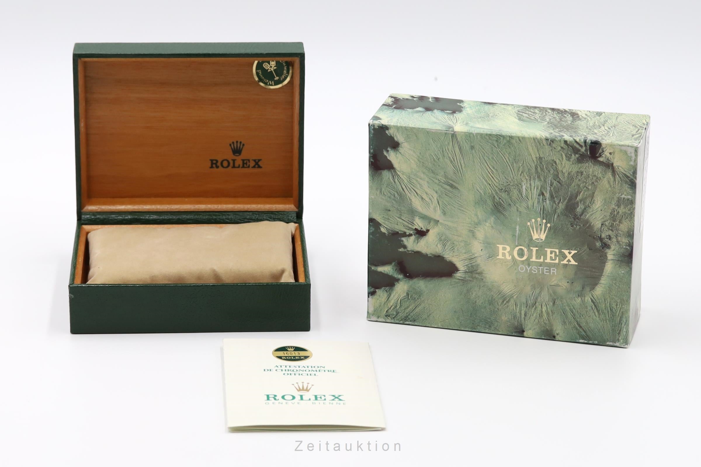 Rolex Datejust 36 Oyster Perpetual Stahl Gold Automatik Ref. 16013 B&P 1984  [2602913]