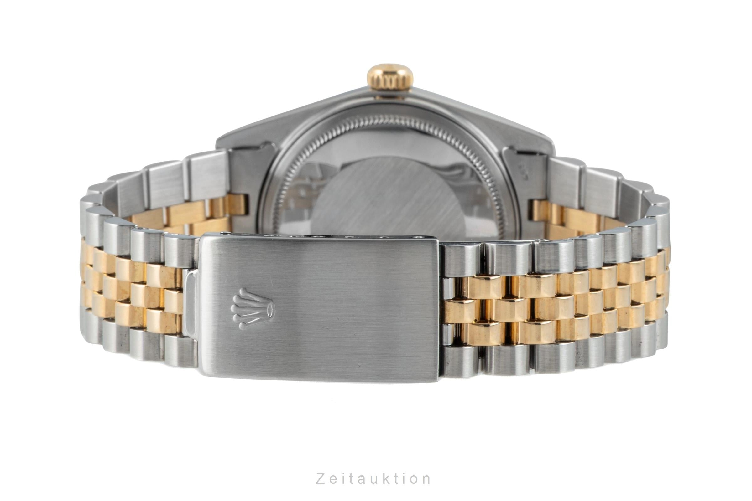 Rolex Datejust 36 Oyster Perpetual Stahl Gold Automatik Ref. 16013 B&P 1984  [2602913]
