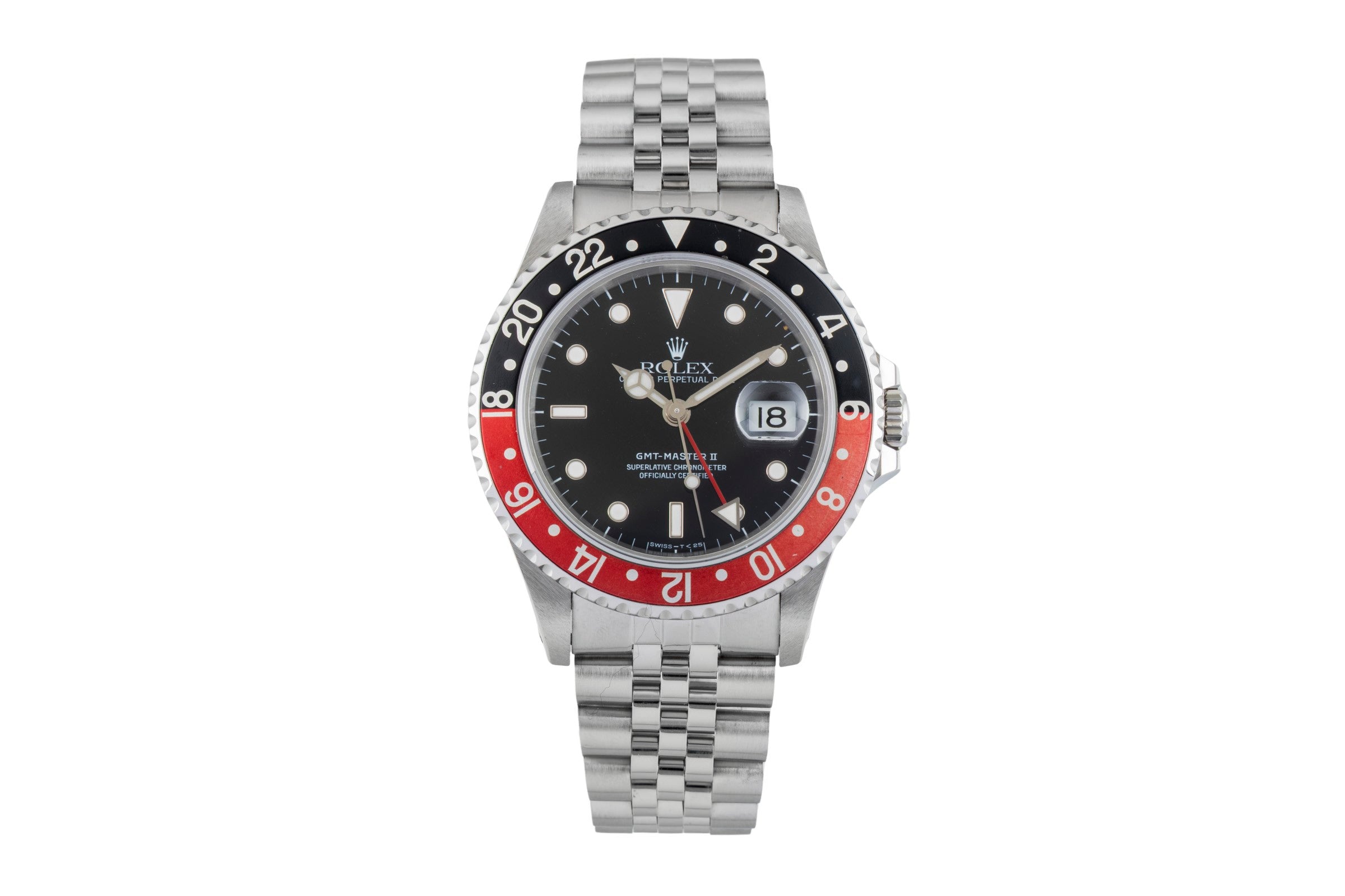 Rolex GMT-Master II steel automatic men's watch 16710  [2602914]