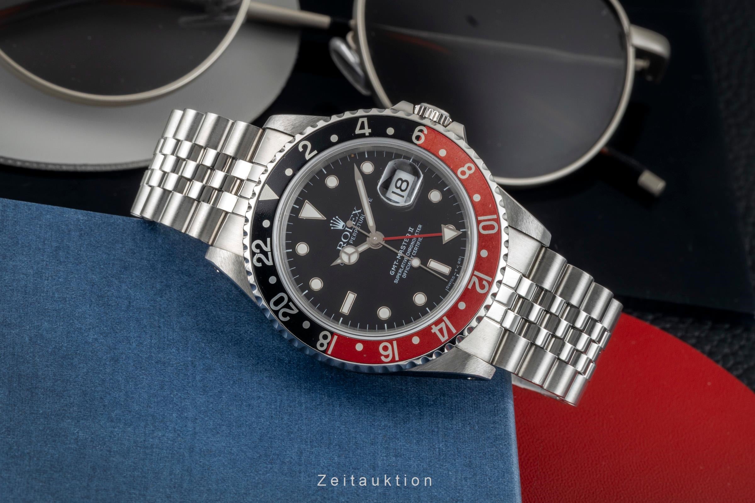 Rolex GMT-Master II acciaio automatismo orologio da uomo 16710  [2602914]