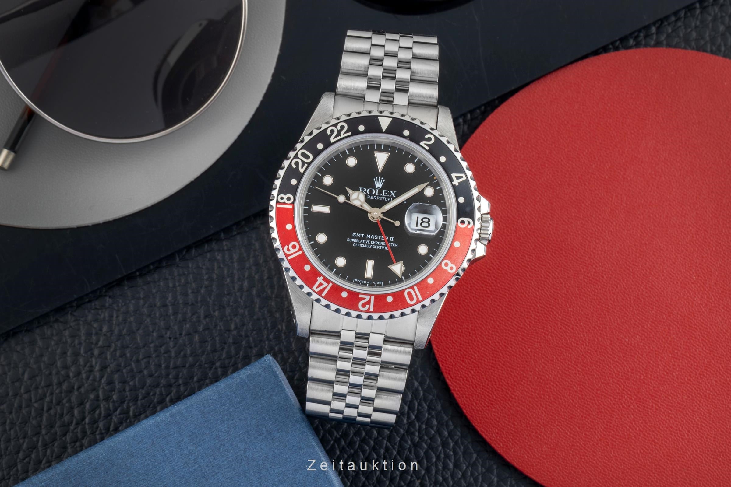Rolex GMT-Master II acciaio automatismo orologio da uomo 16710  [2602914]
