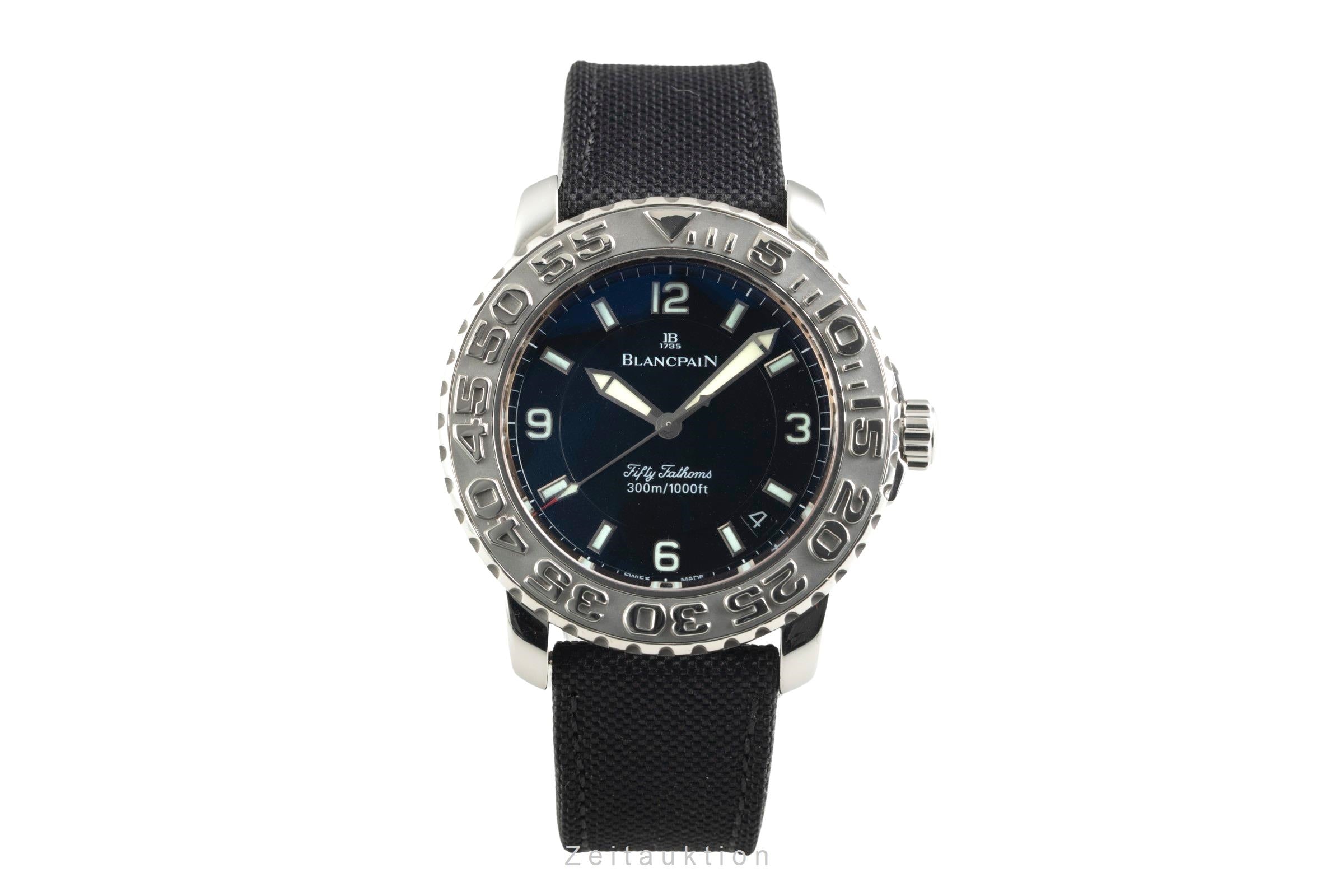 Blancpain Fifty Fathoms steel automatic men's watch 2200-1130  [2602917]
