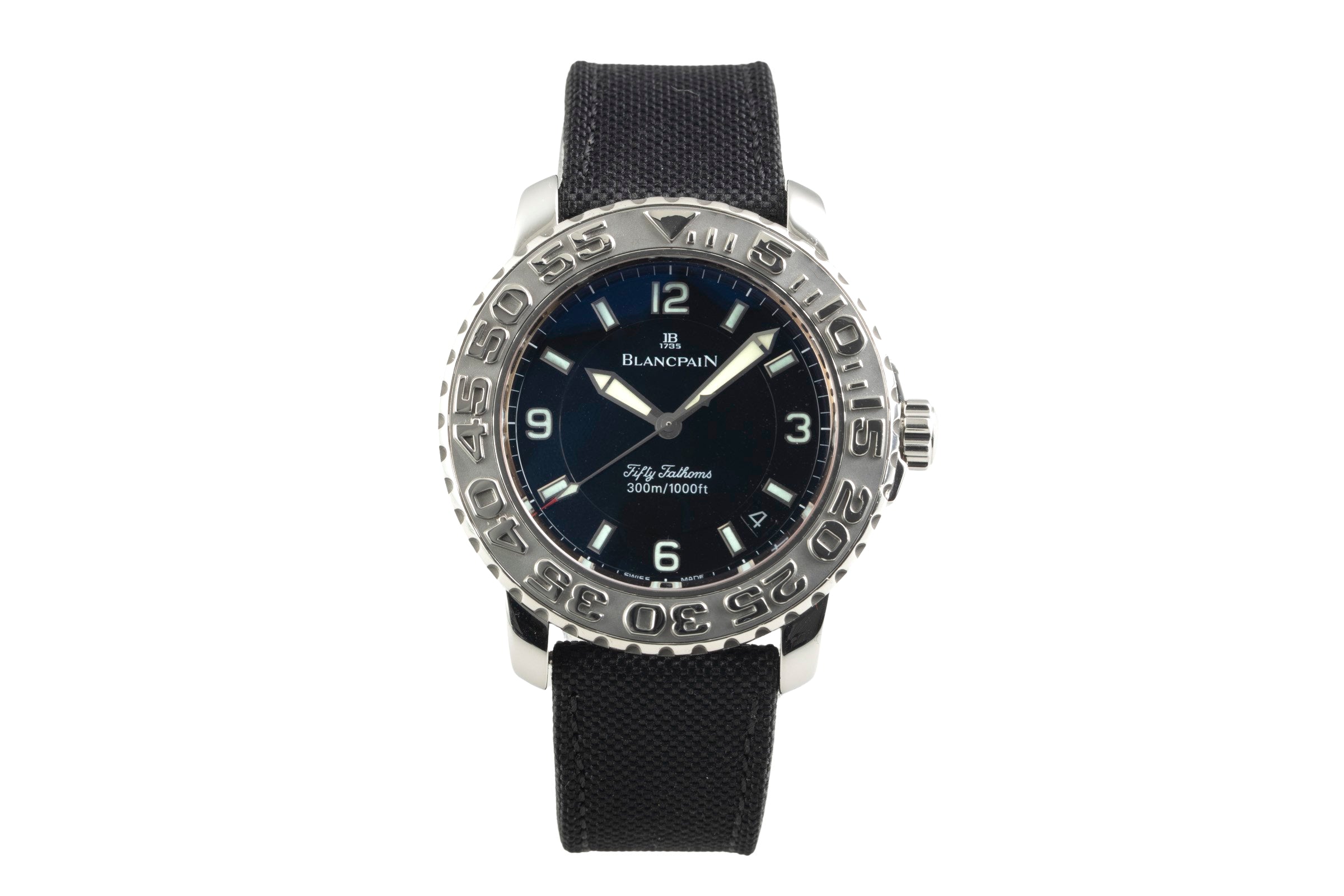 Blancpain Fifty Fathoms steel automatic men's watch 2200-1130  [2602917]