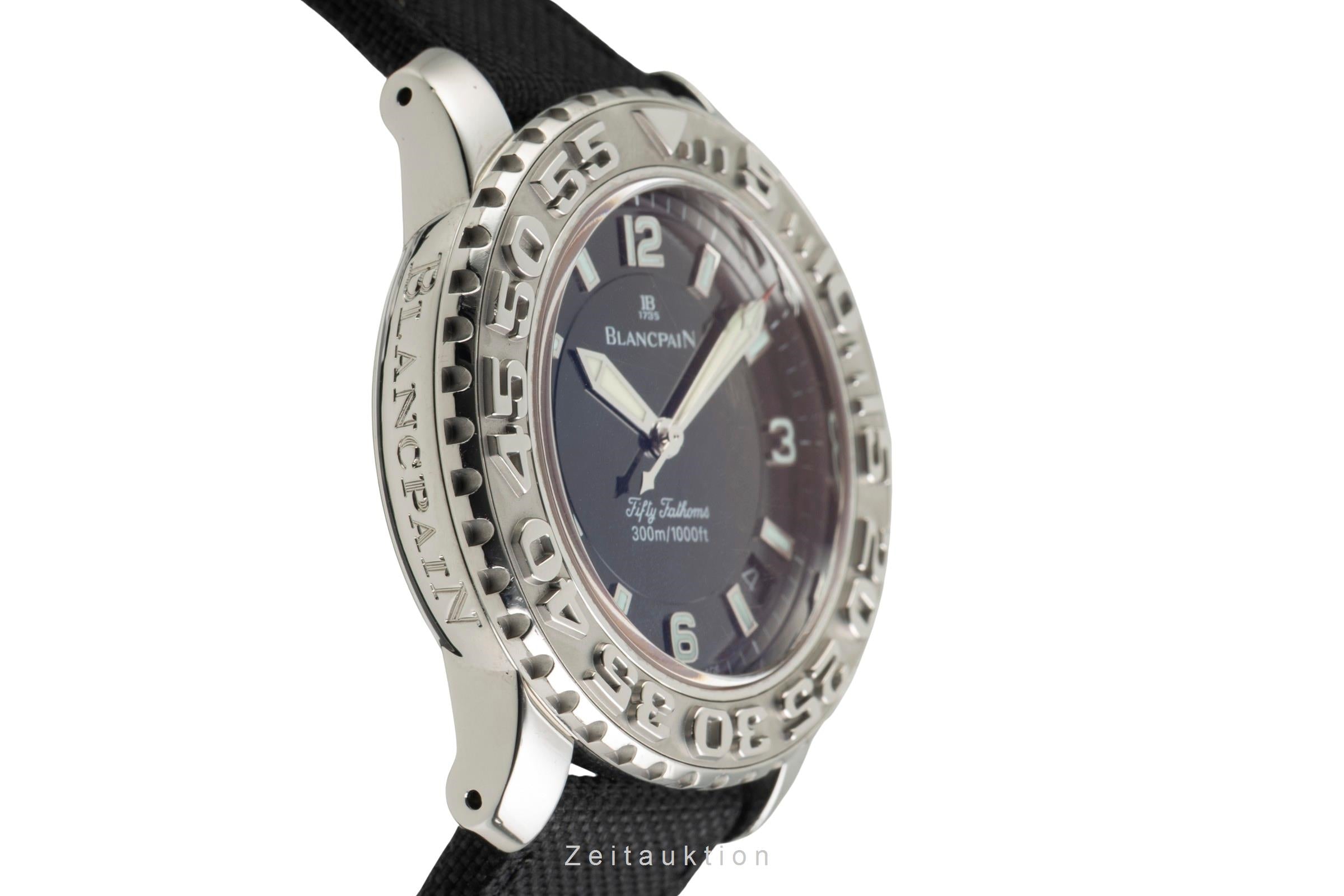 Blancpain Fifty Fathoms steel automatic men's watch 2200-1130  [2602917]