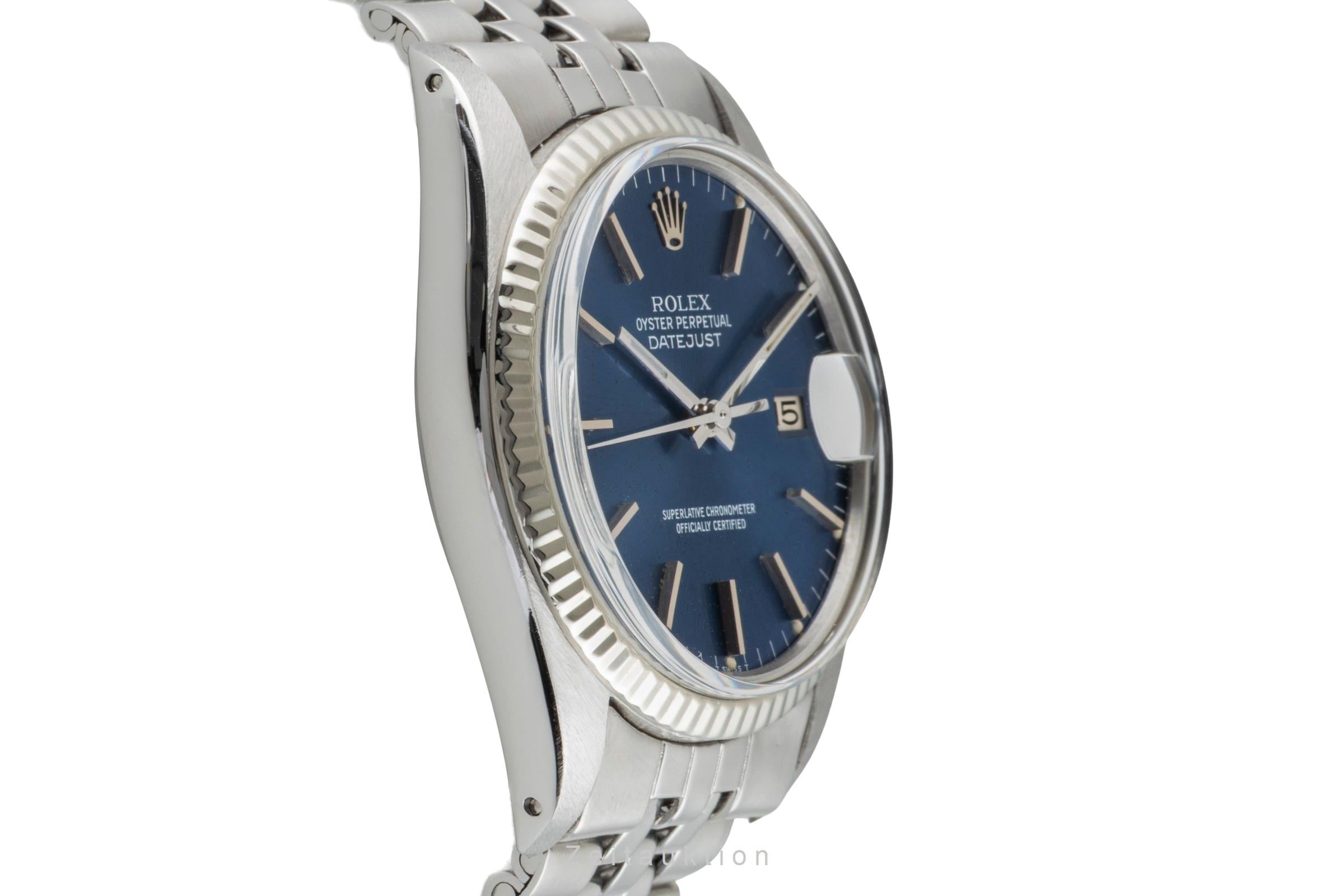 Rolex Datejust steel / white gold automatic men's watch 16030 Vintage  [2602918]