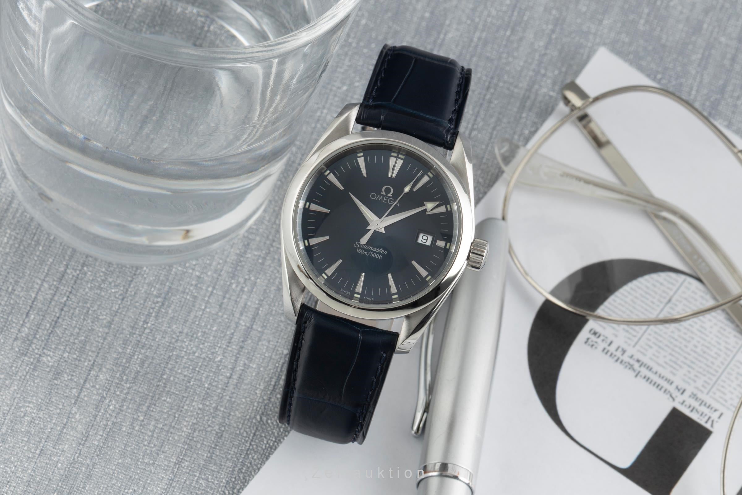 Omega Seamaster steel quartz men's watch 2518.80.00  [2602920]