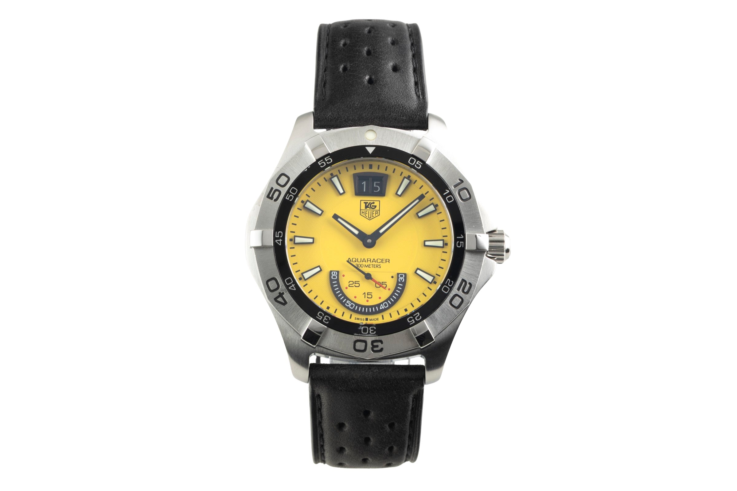 Tag Heuer Aquaracer steel quartz men's watch WAF1012.FT8010  [2602921]