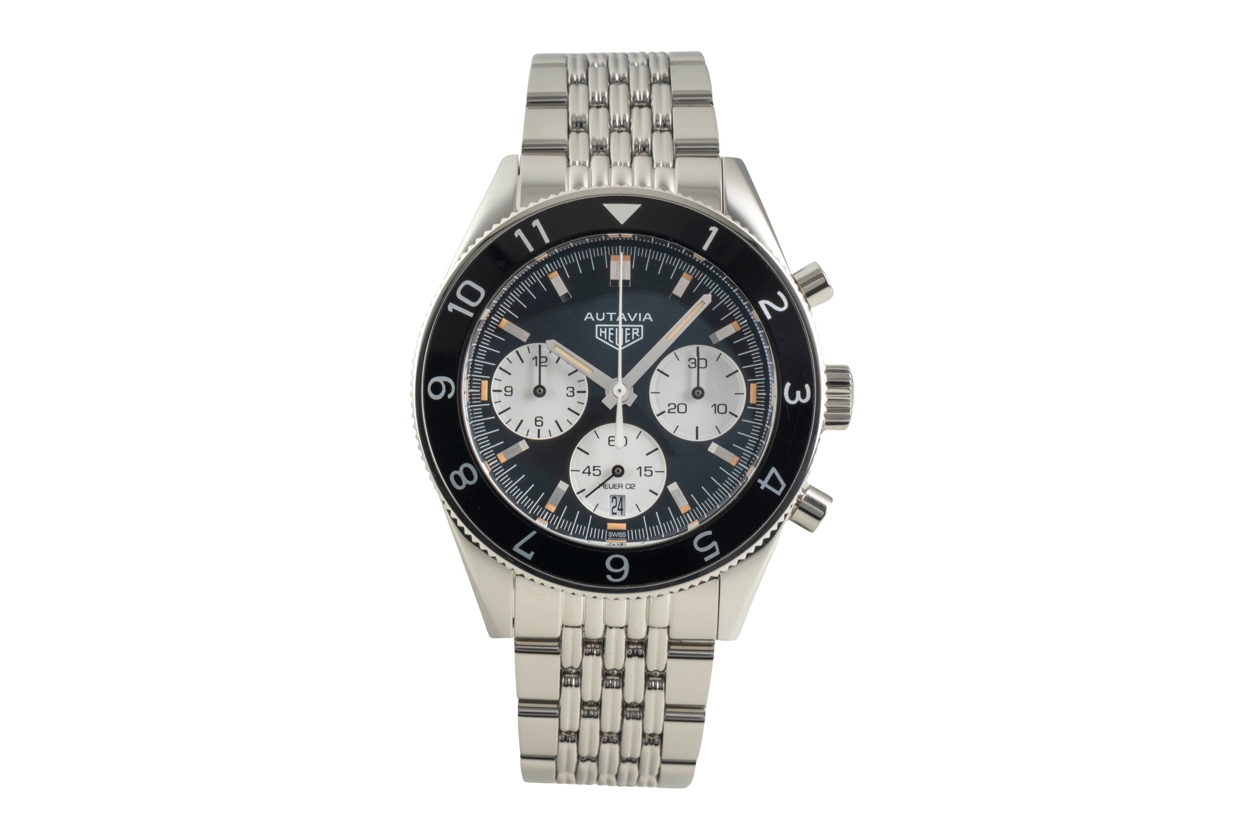 Tag Heuer Autavia Heritage Chronograph Automatik CBE2110.BA0687 B&P 2021 [2602923]